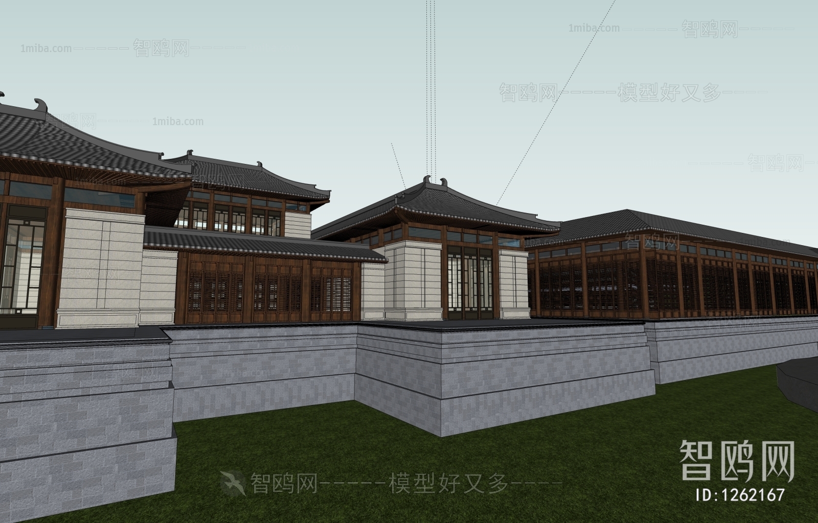 Chinese Style Building Appearance