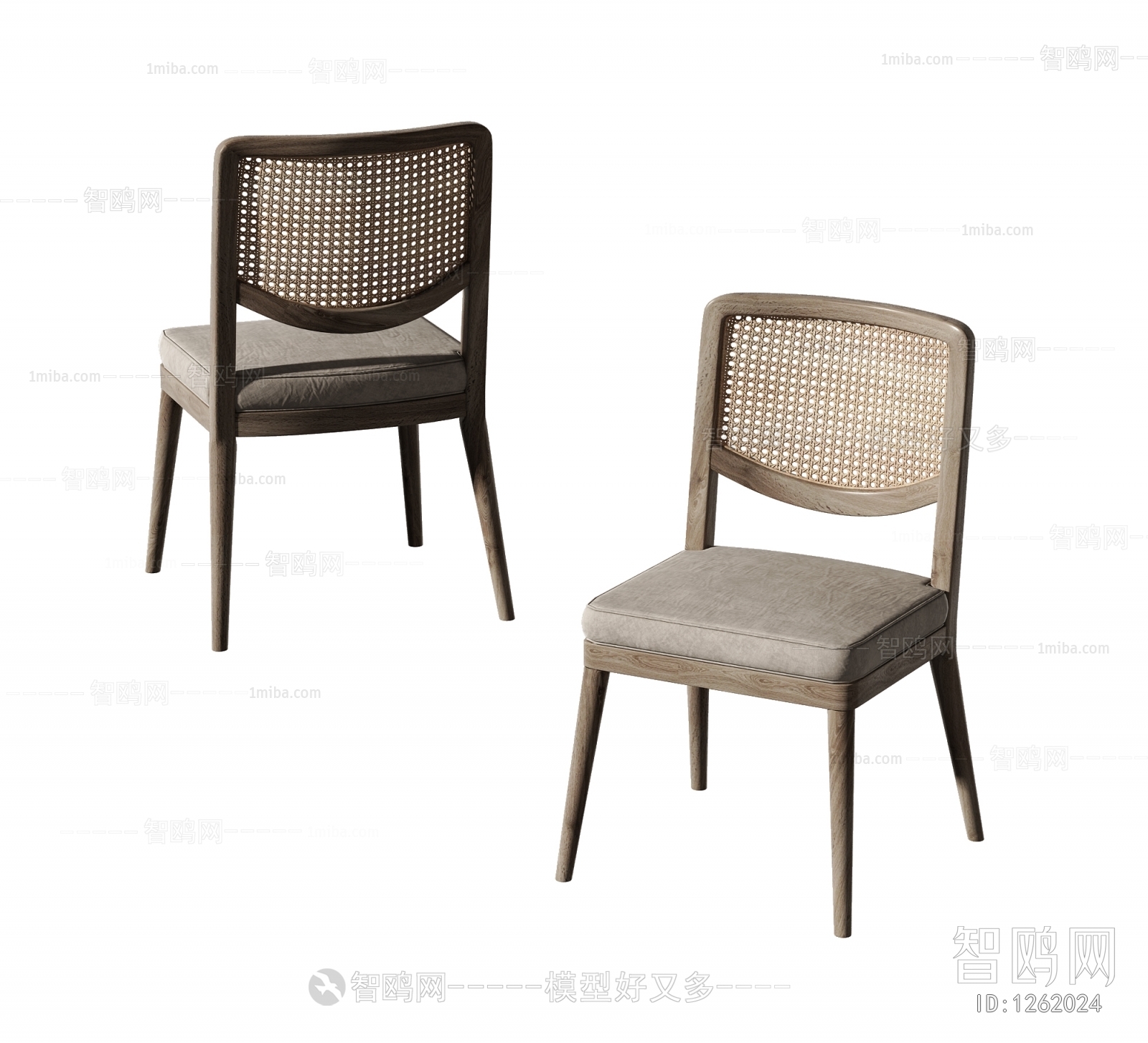 Wabi-sabi Style Single Chair