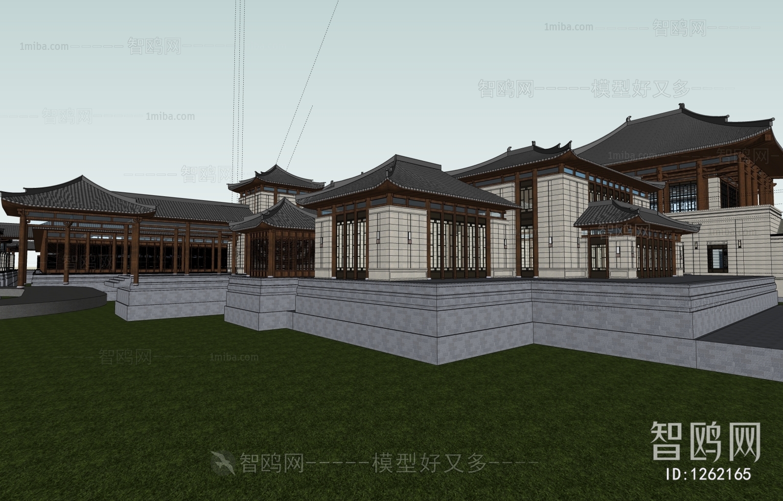 Chinese Style Building Appearance