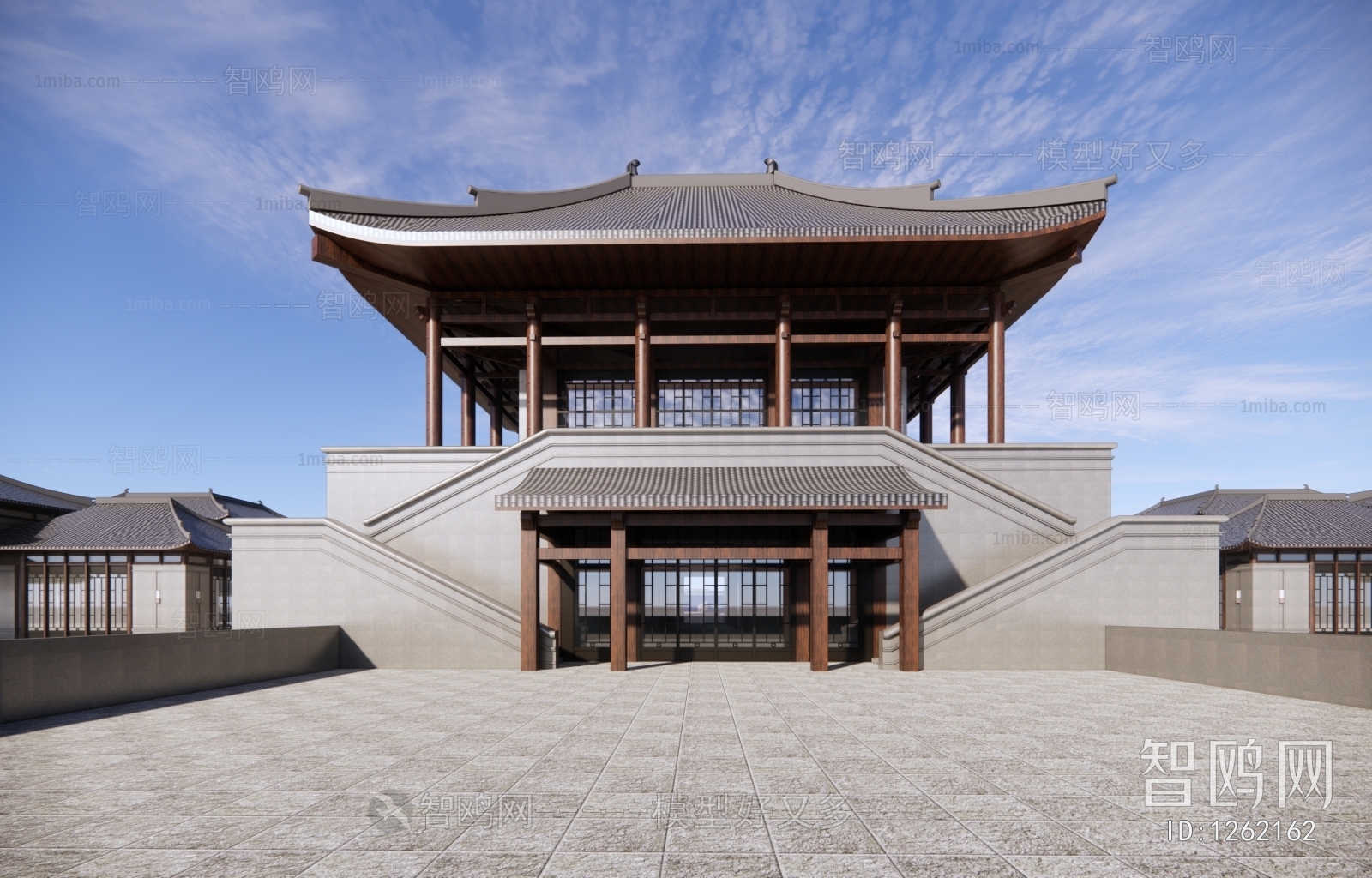 Chinese Style Ancient Architectural Buildings