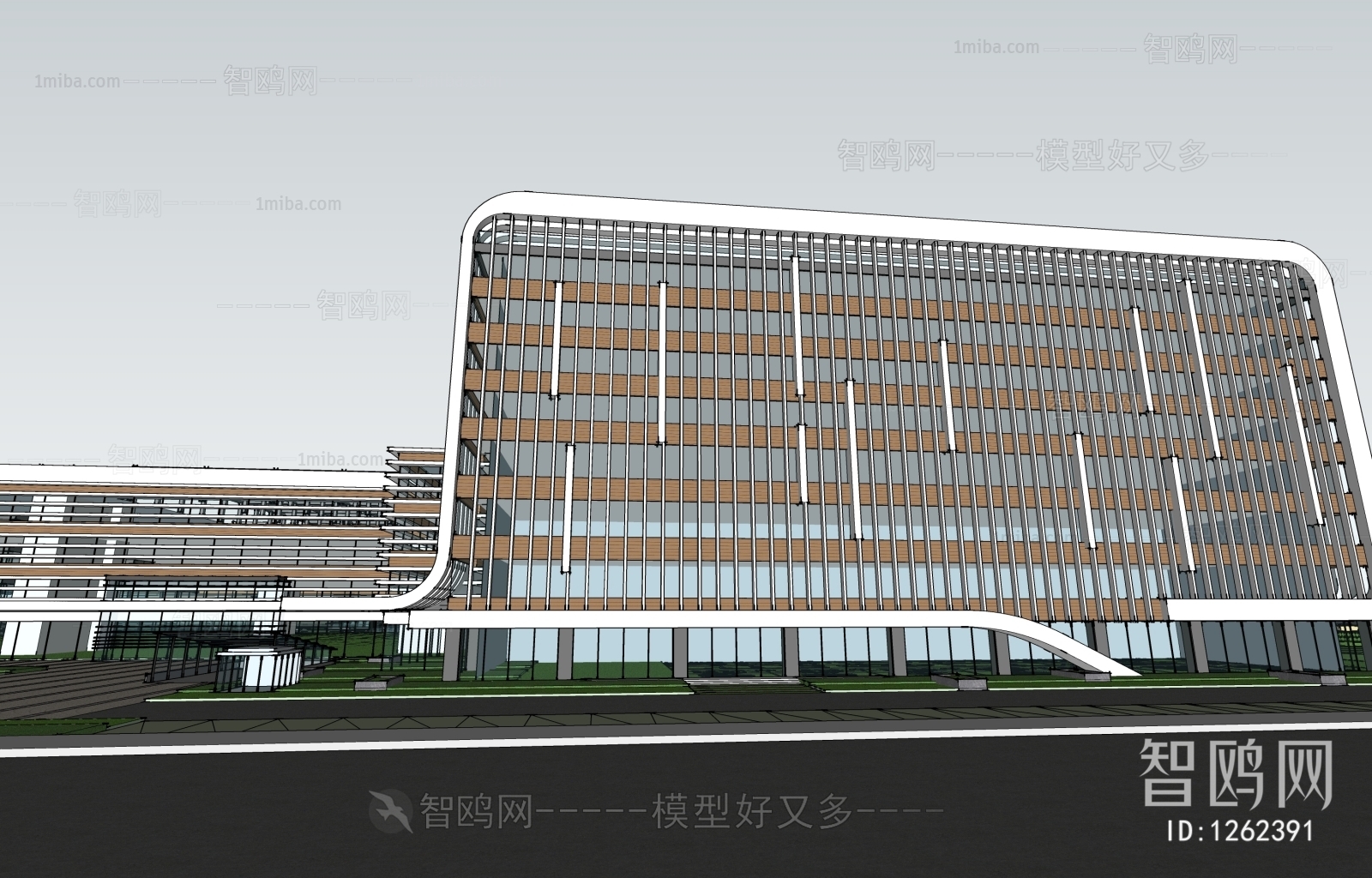 现代风格医院建筑