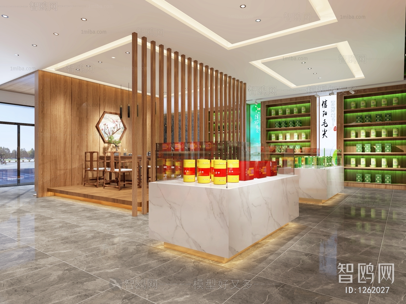 New Chinese Style Retail Stores