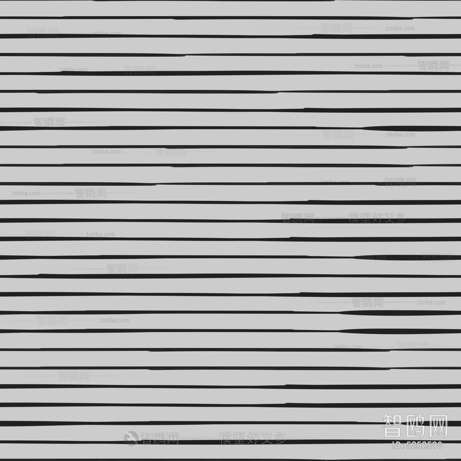 无缝黑白排列线条几何纹理贴图