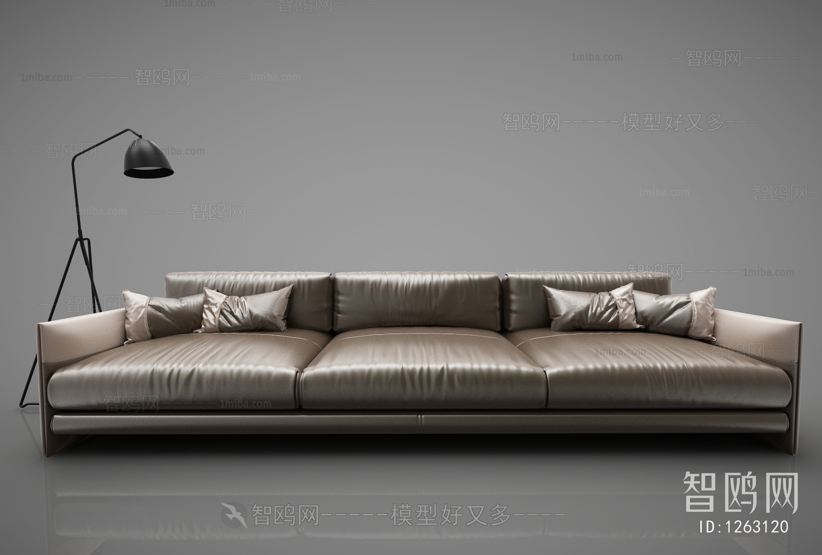 Modern Three-seat Sofa