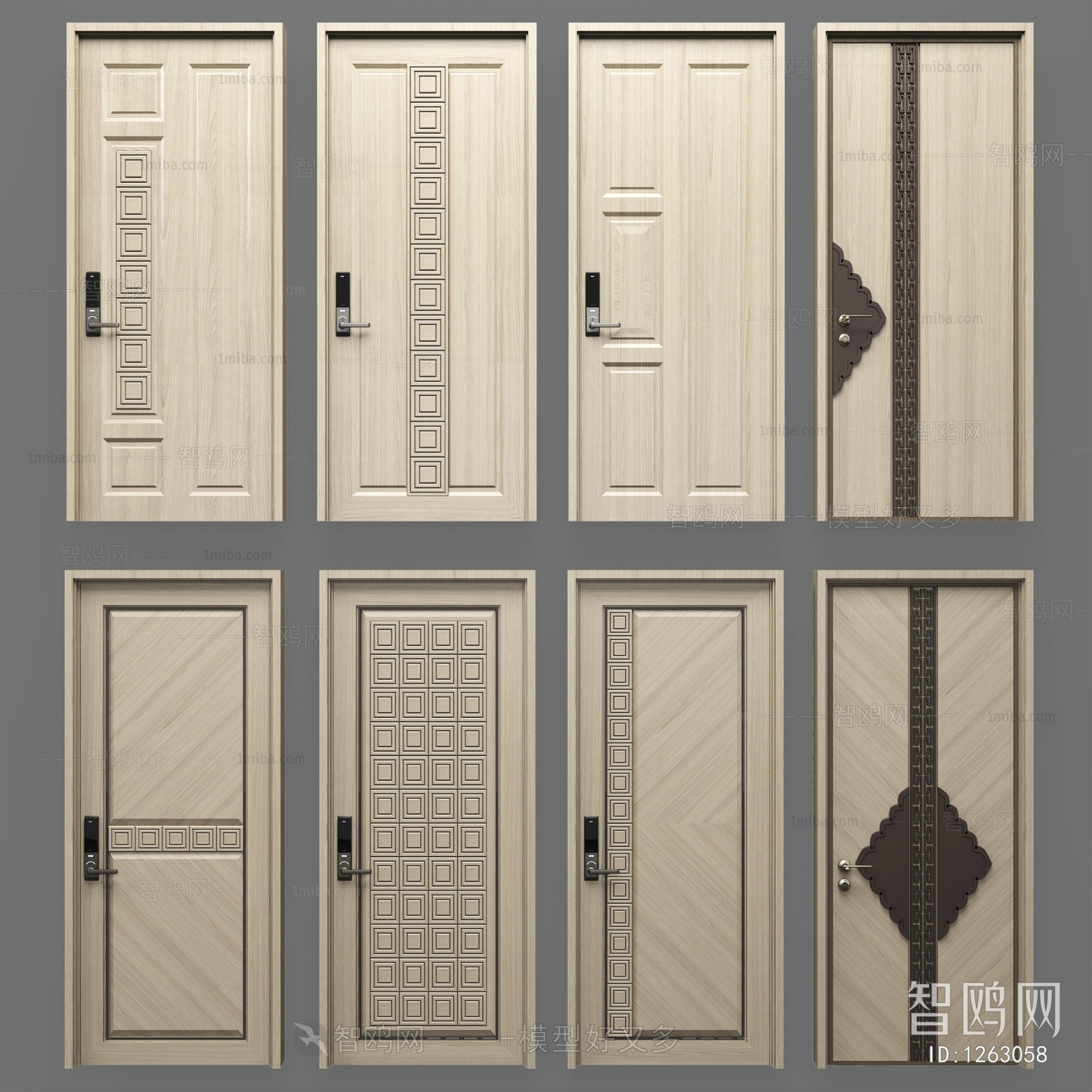 New Chinese Style Door