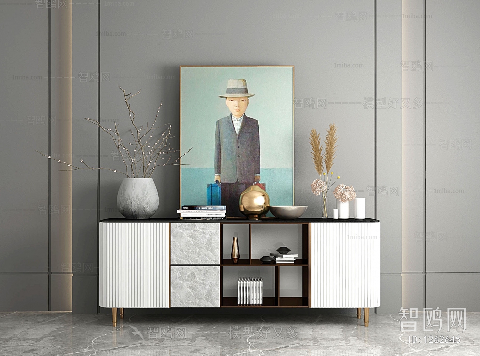 Modern Decorative Cabinet