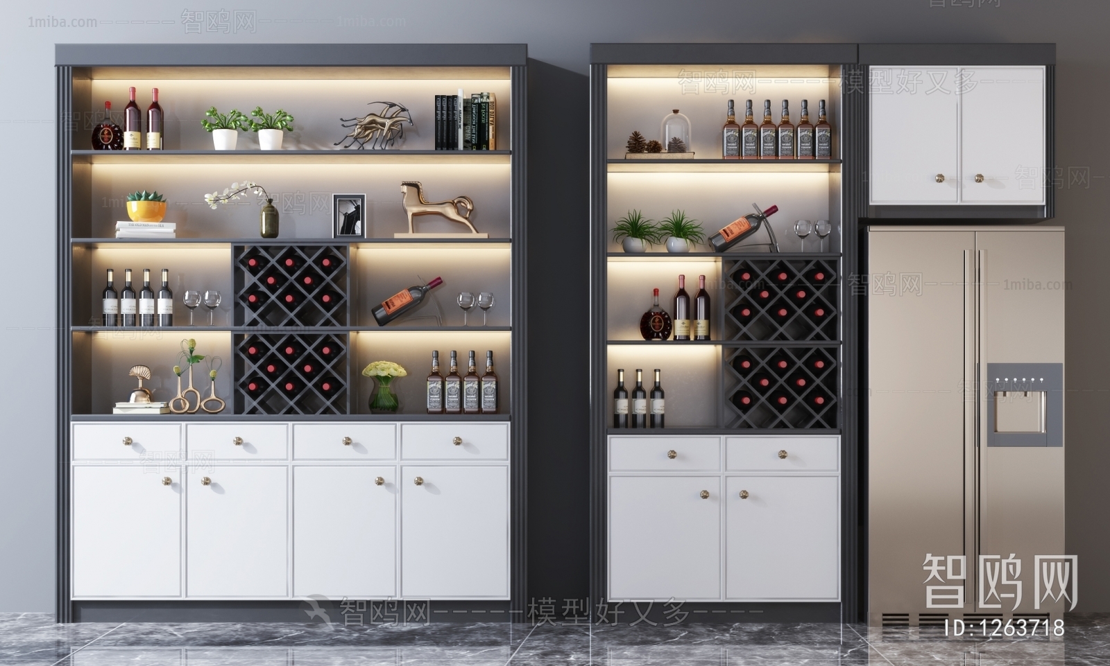 Modern Wine Cabinet