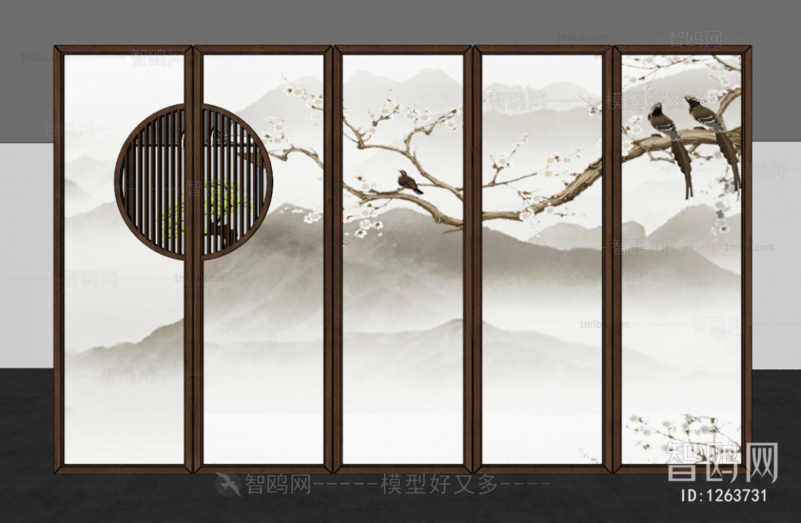 New Chinese Style Partition