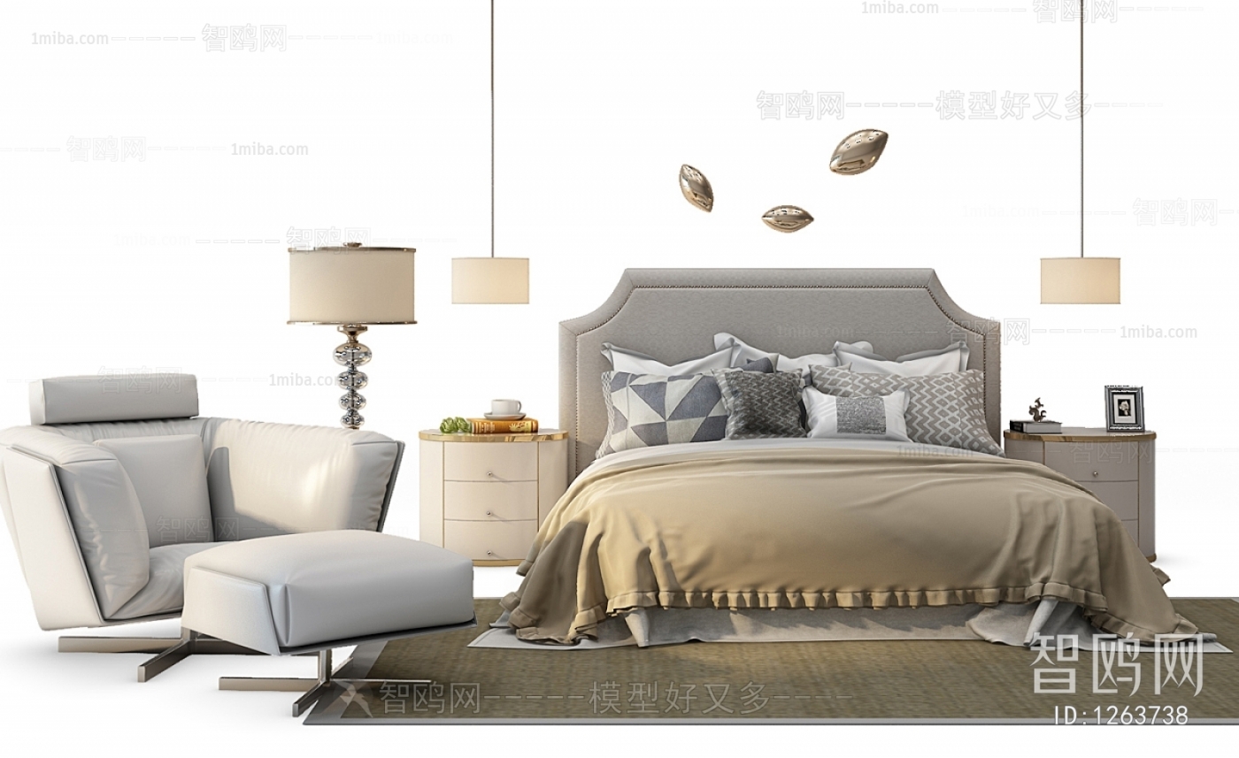 Modern Double Bed