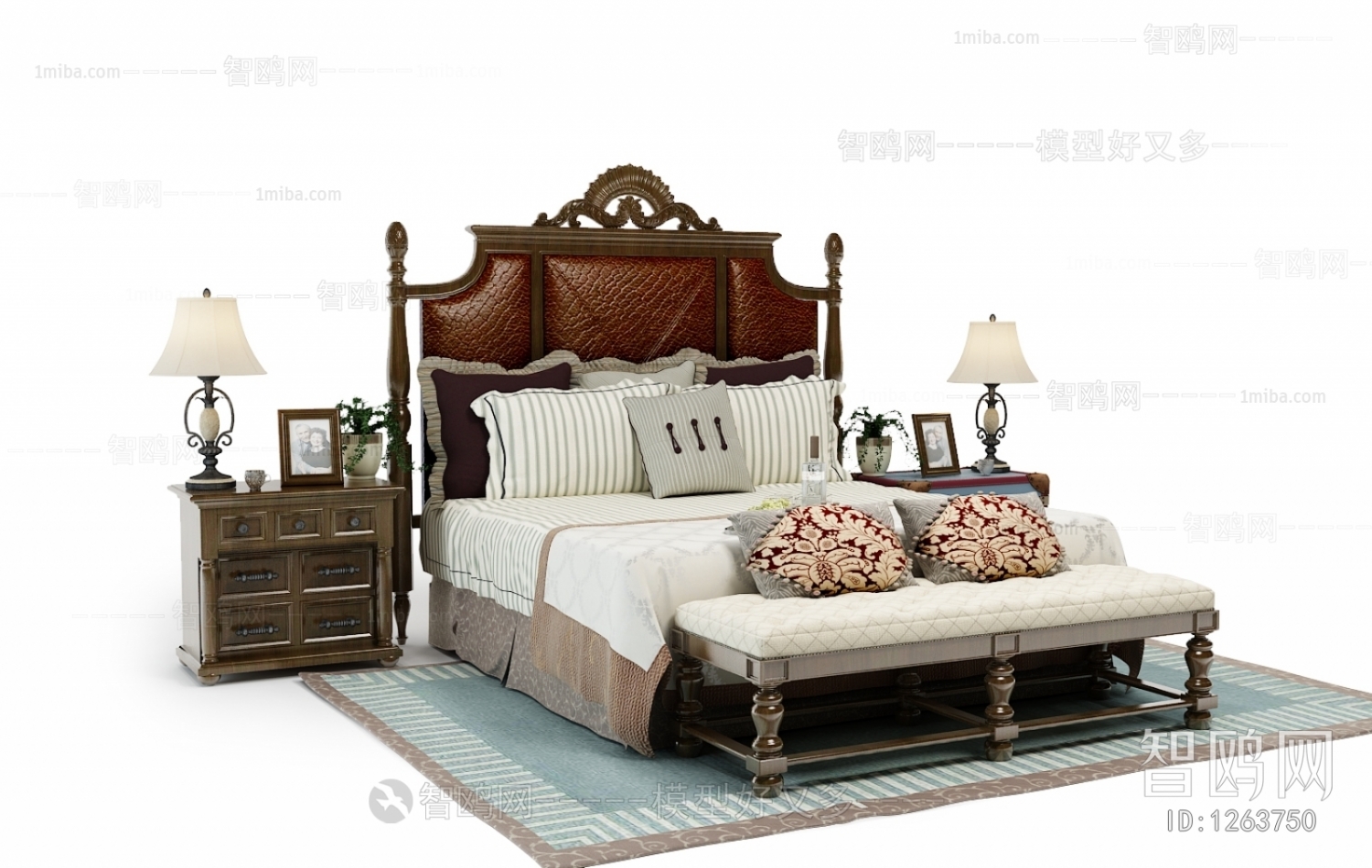 American Style Double Bed