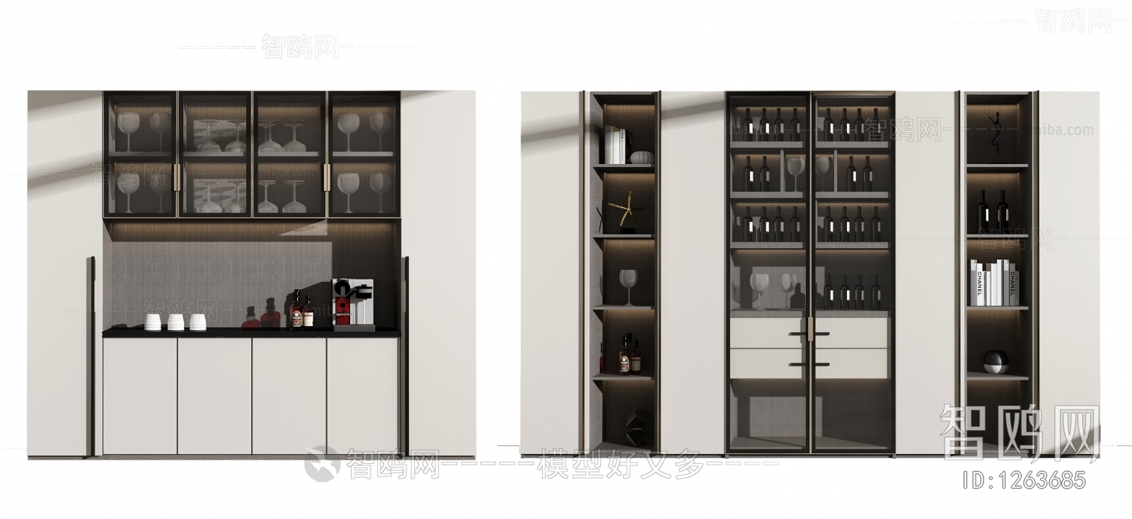 Modern Wine Cabinet