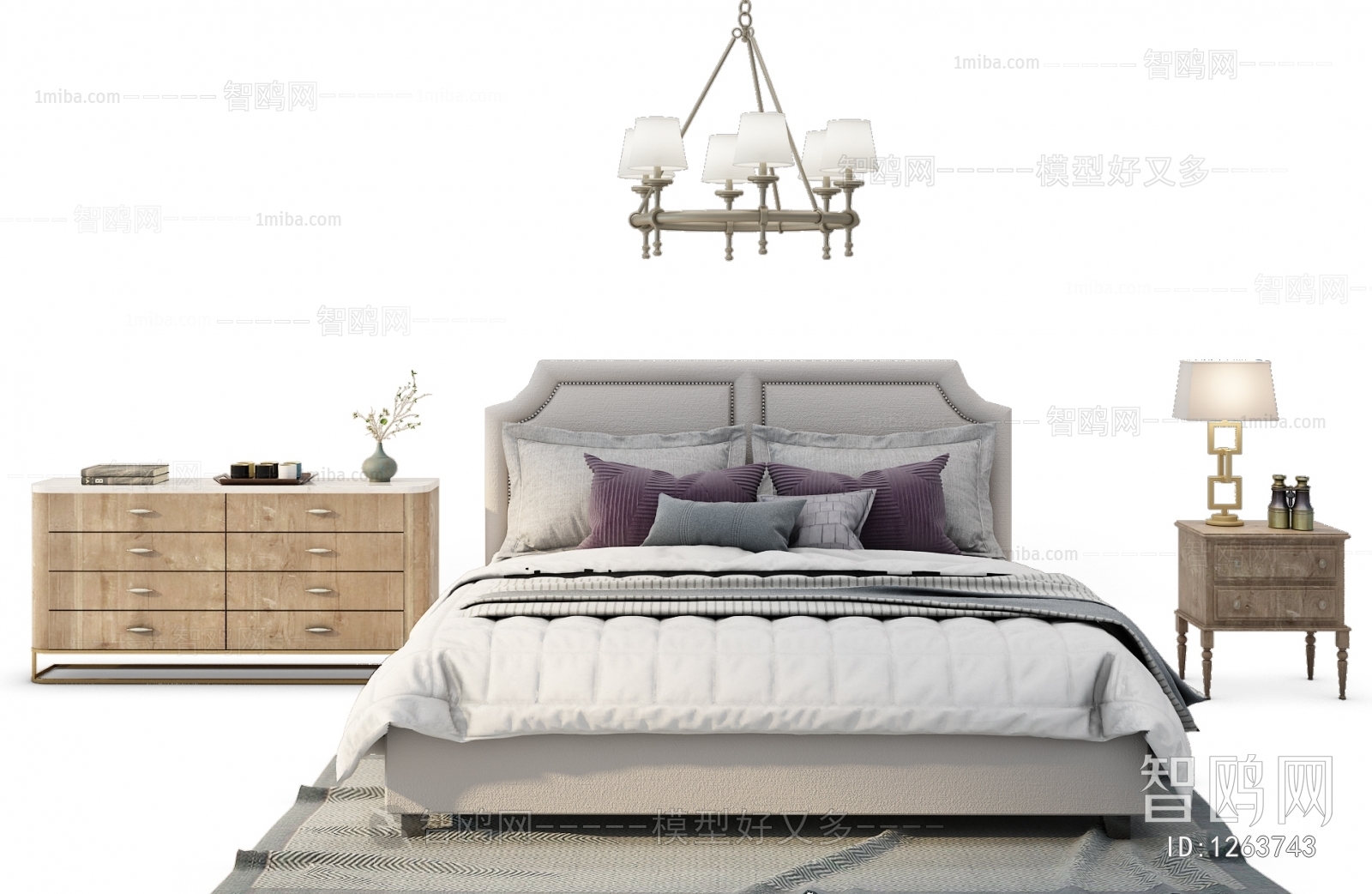 American Style Double Bed