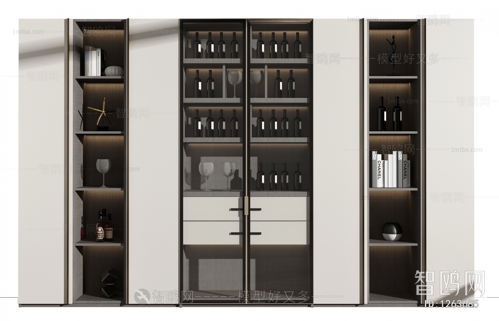 Modern Wine Cabinet