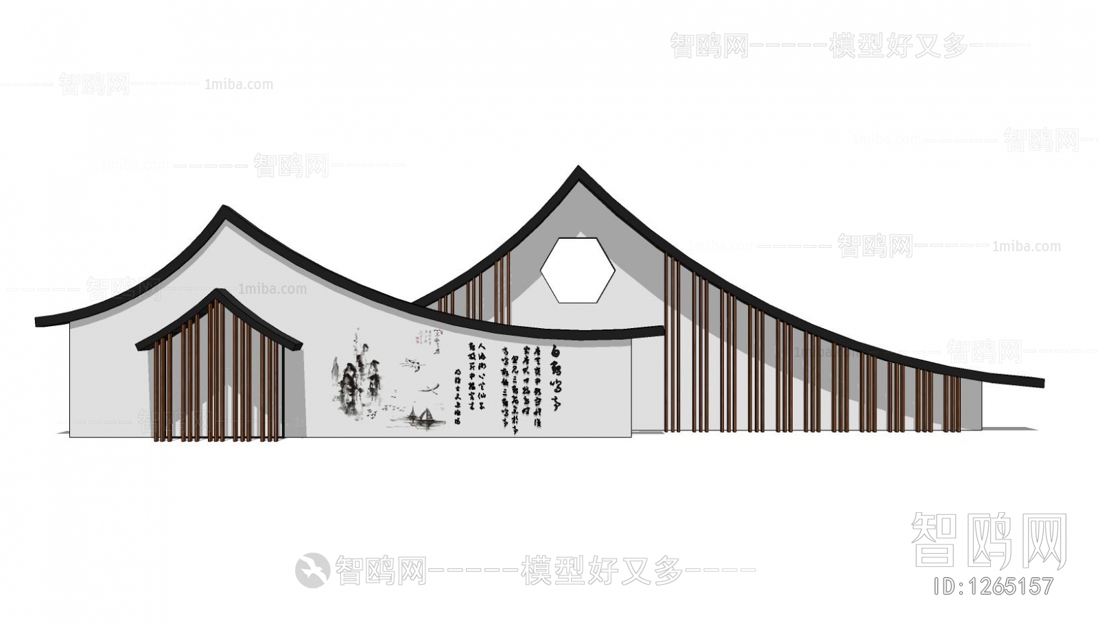 New Chinese Style Building Component