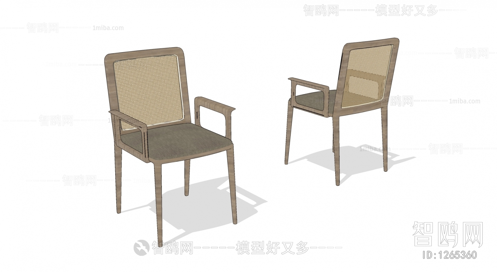 Wabi-sabi Style Single Chair