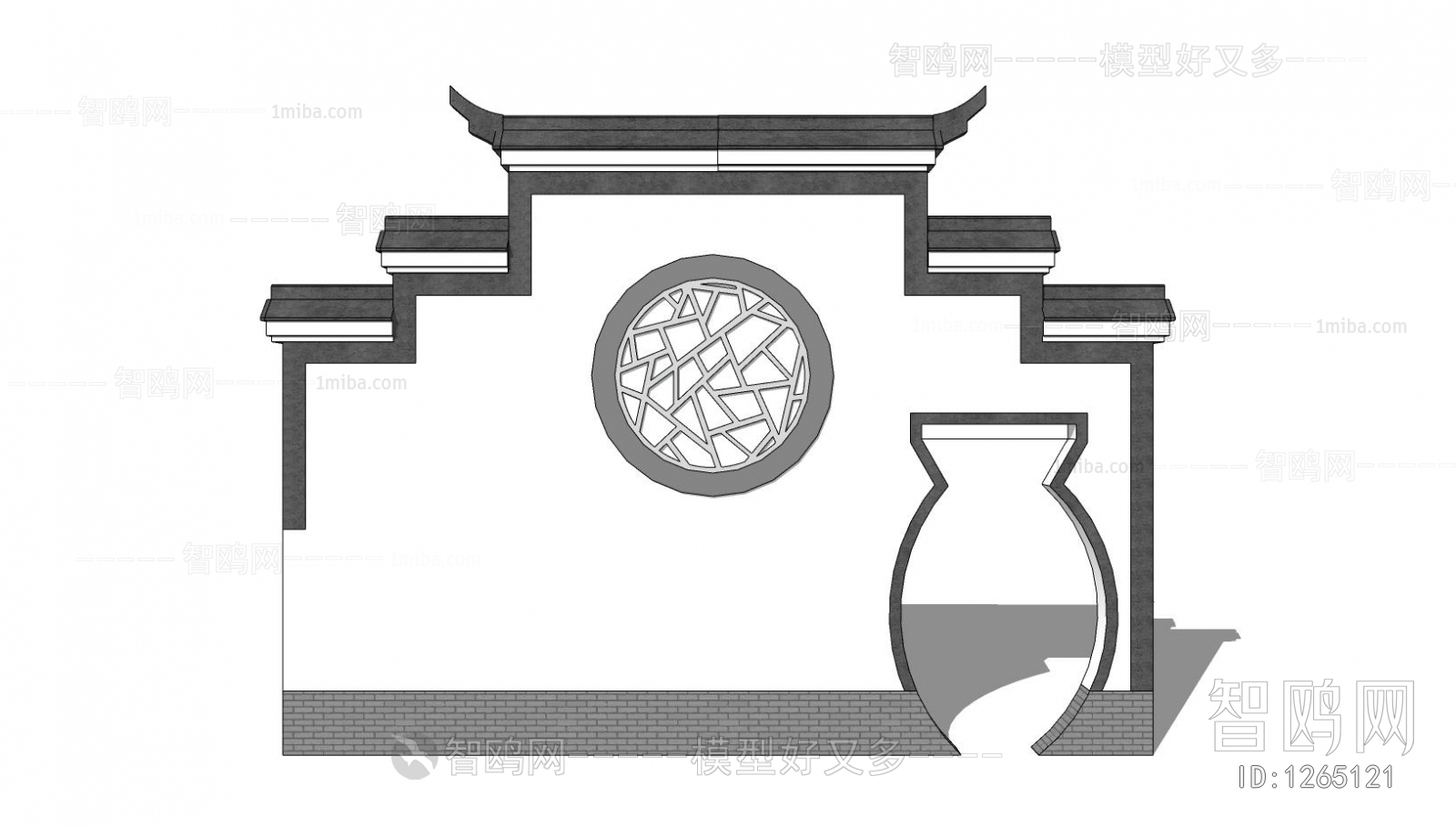 New Chinese Style Building Component