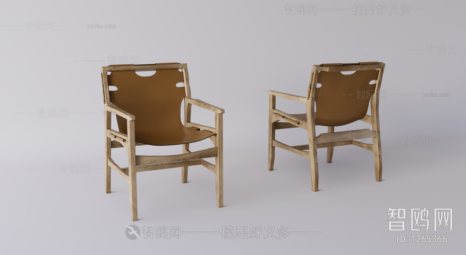 Wabi-sabi Style Lounge Chair