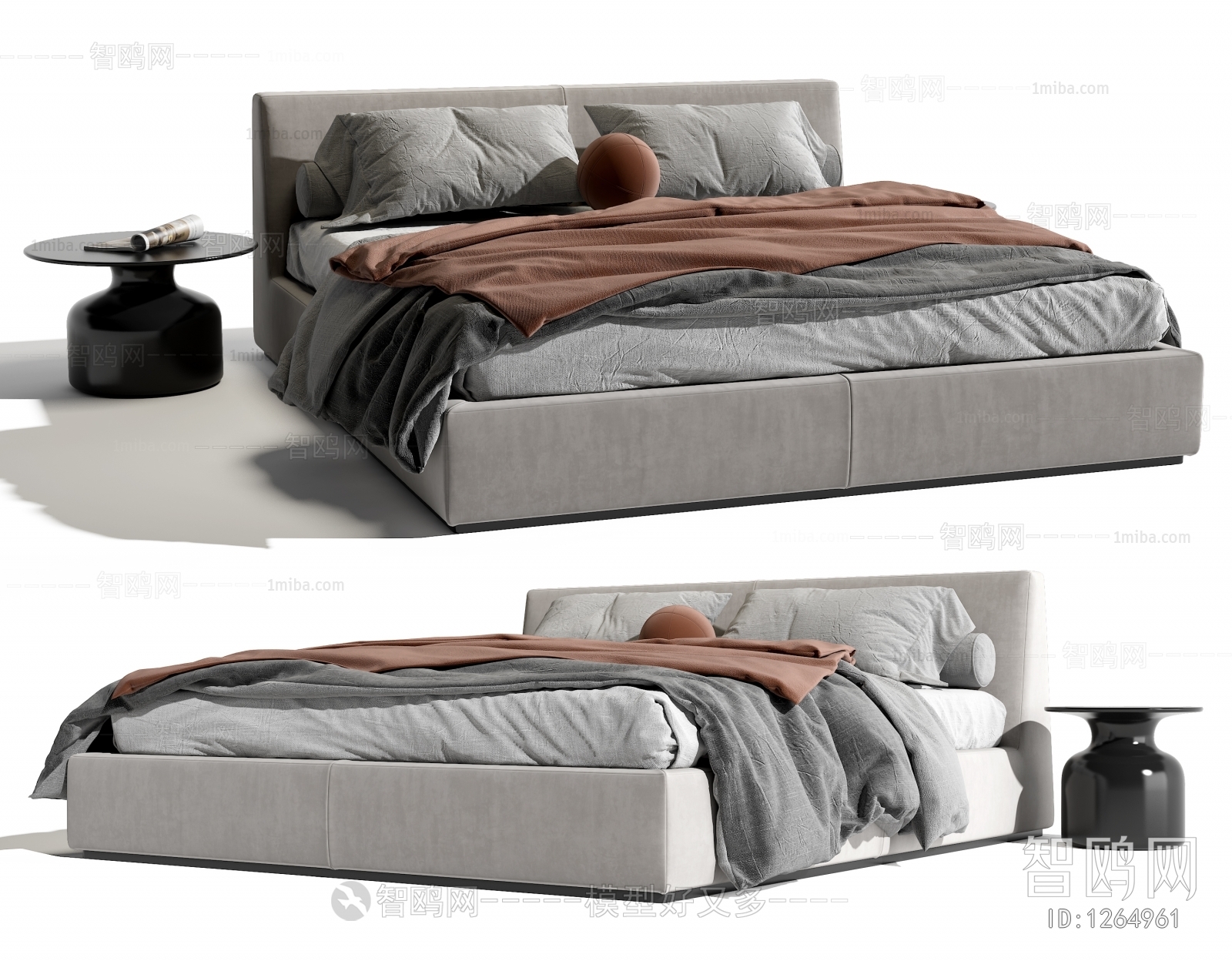 Modern Double Bed