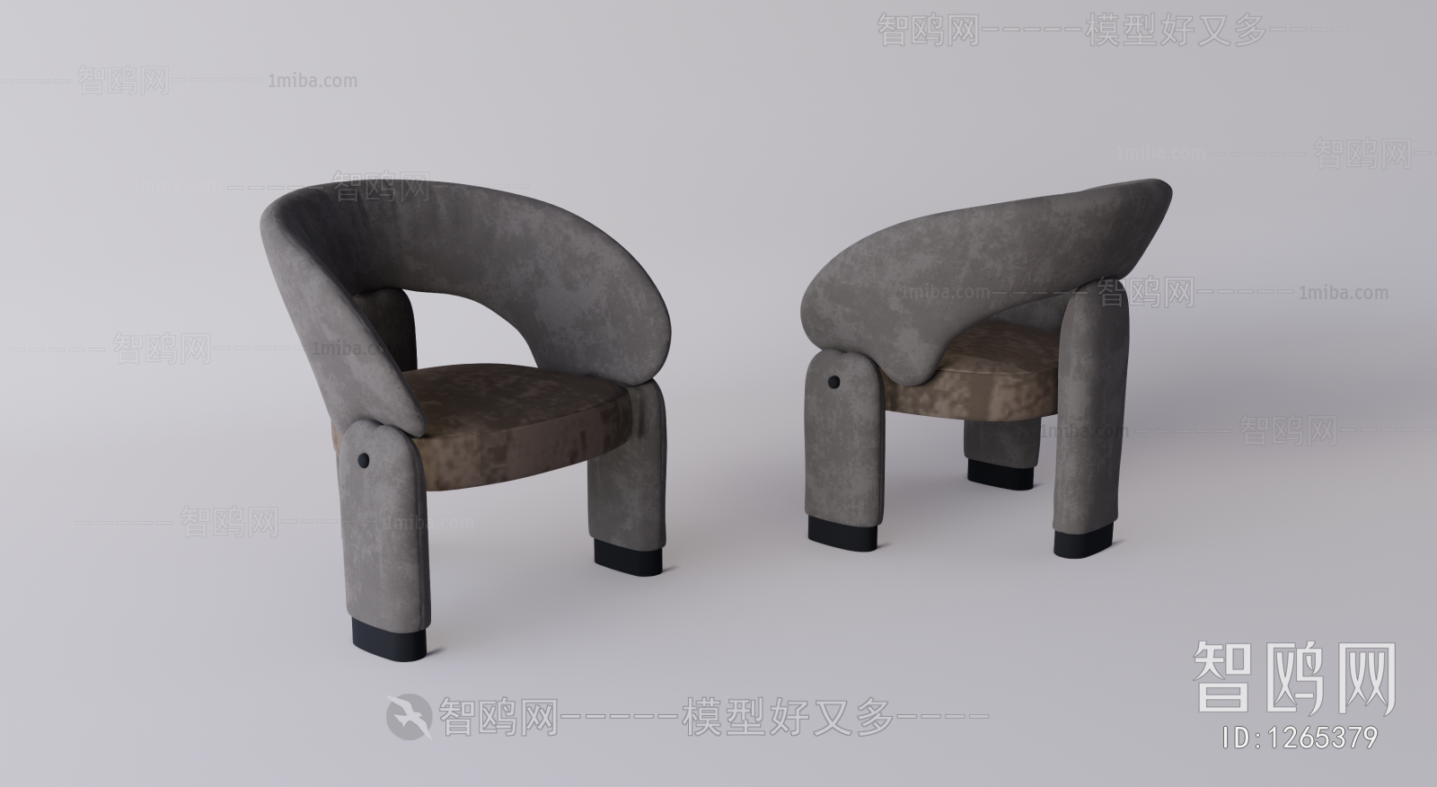 Wabi-sabi Style Lounge Chair