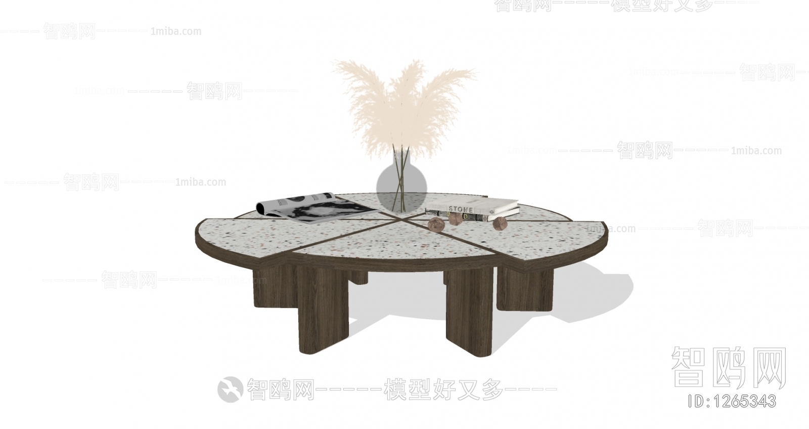 Wabi-sabi Style Coffee Table