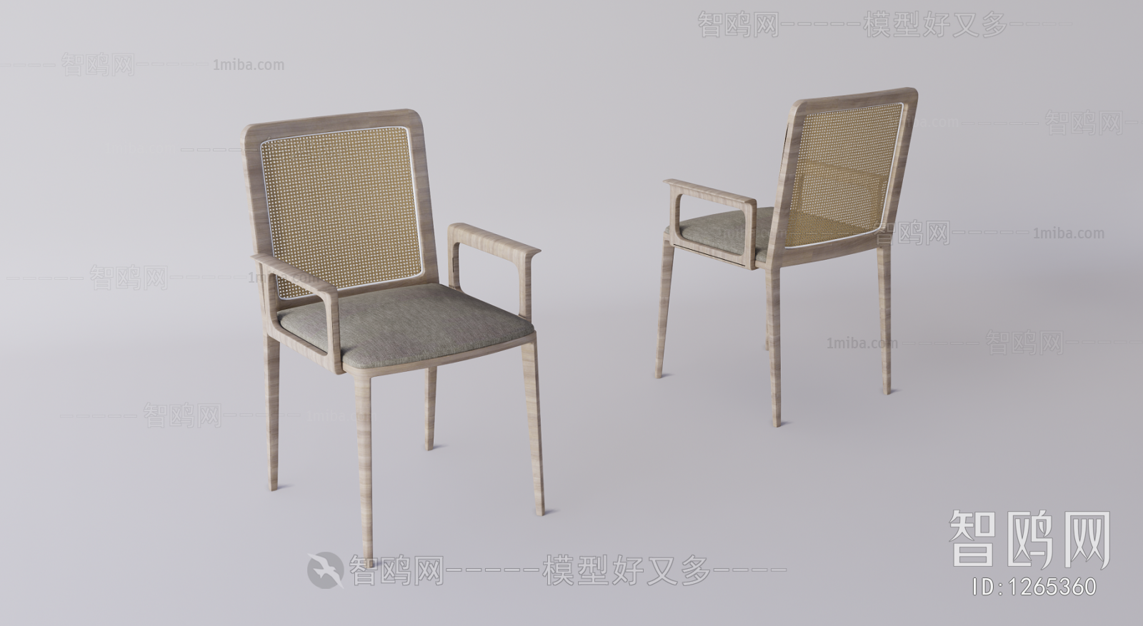 Wabi-sabi Style Single Chair