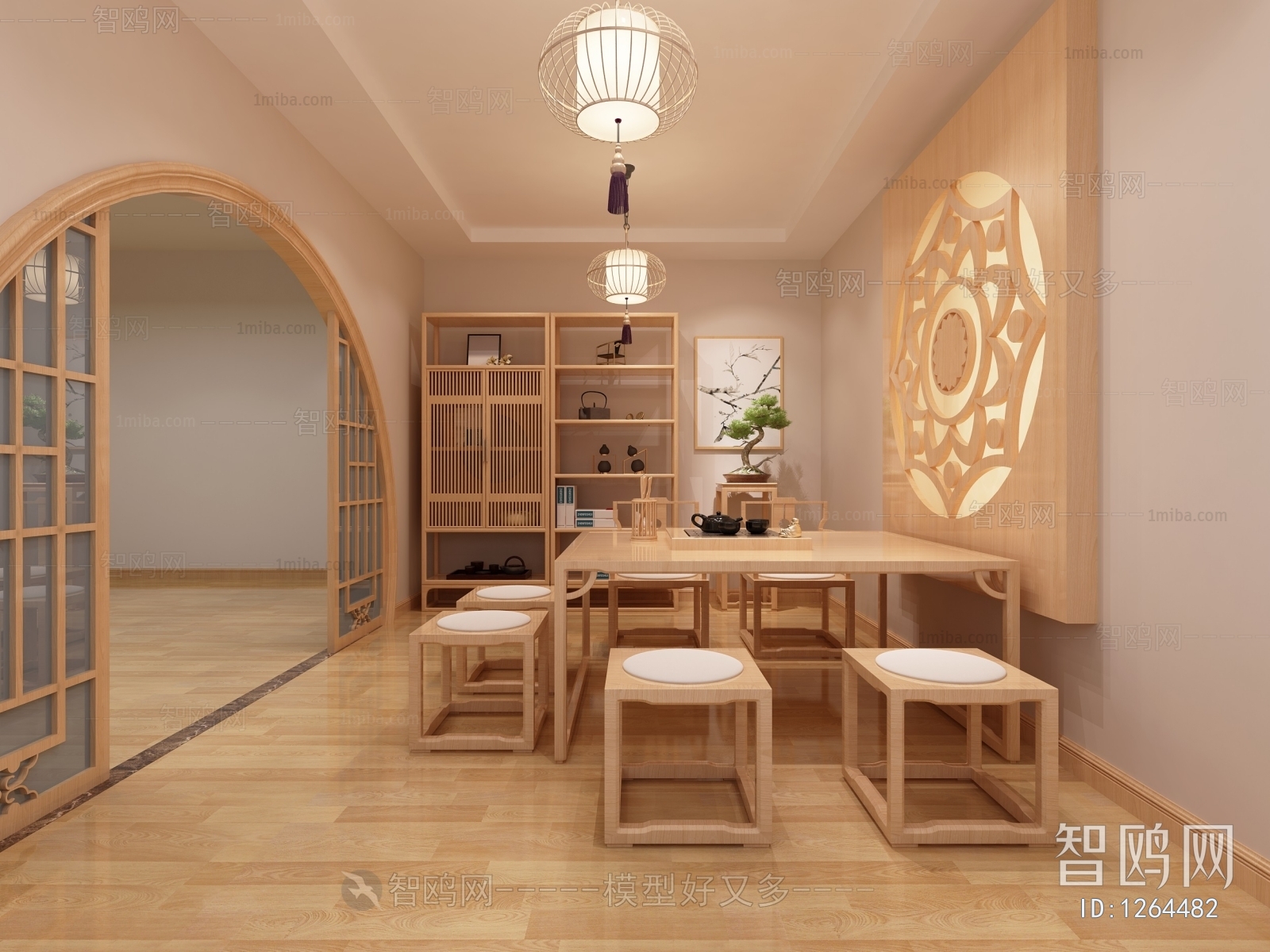 New Chinese Style Tea House