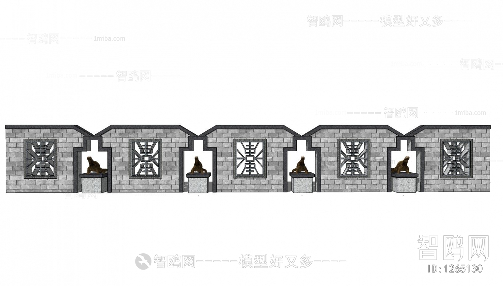 New Chinese Style Building Component