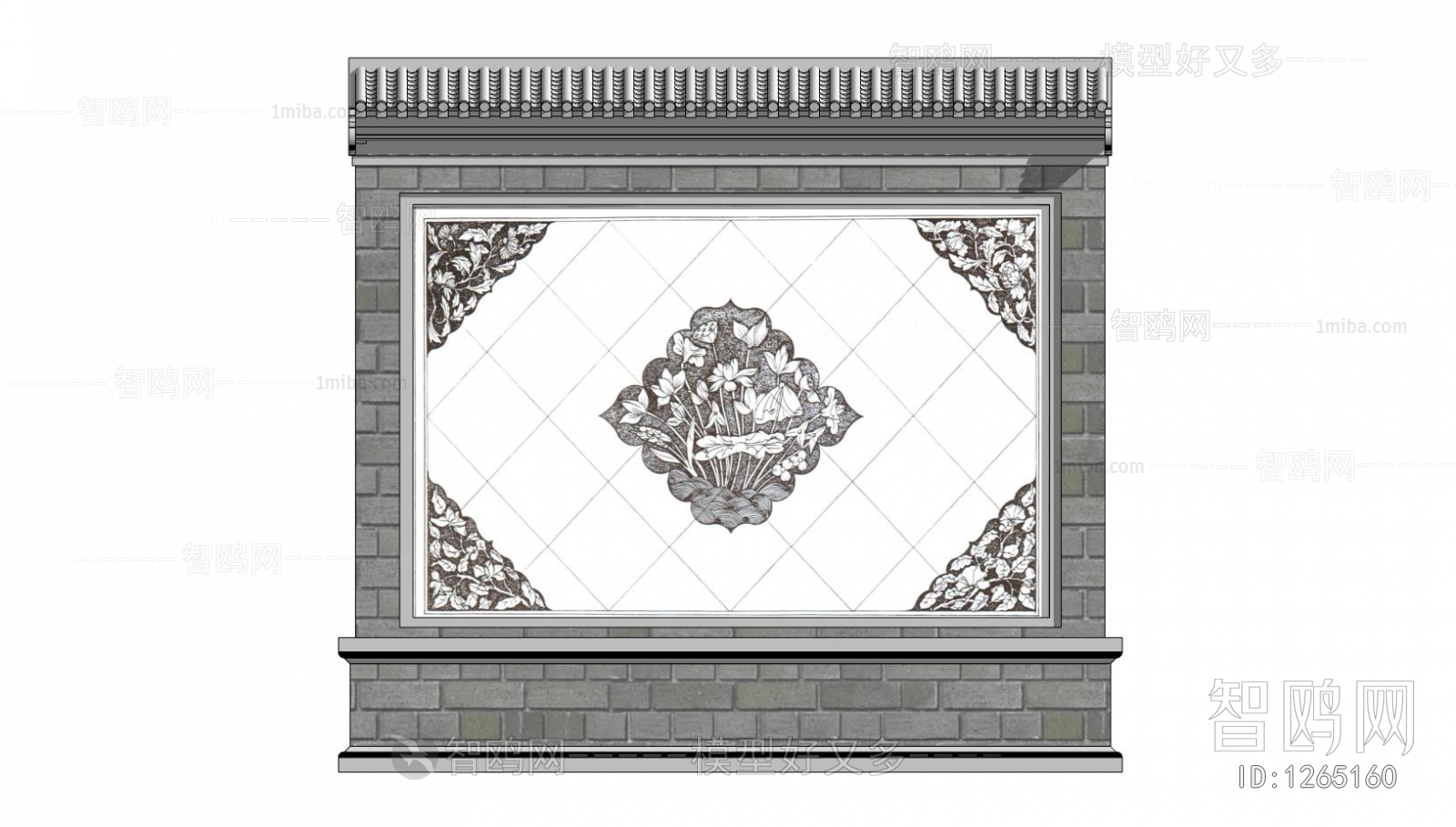 New Chinese Style Building Component