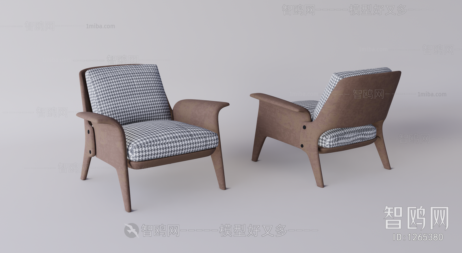 Wabi-sabi Style Lounge Chair