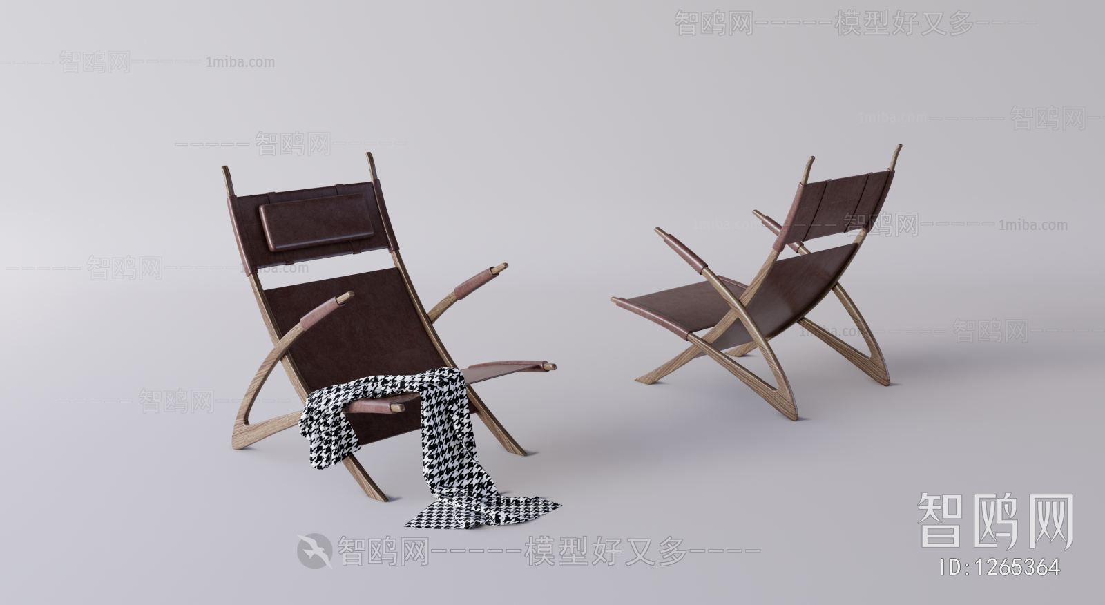 Wabi-sabi Style Lounge Chair