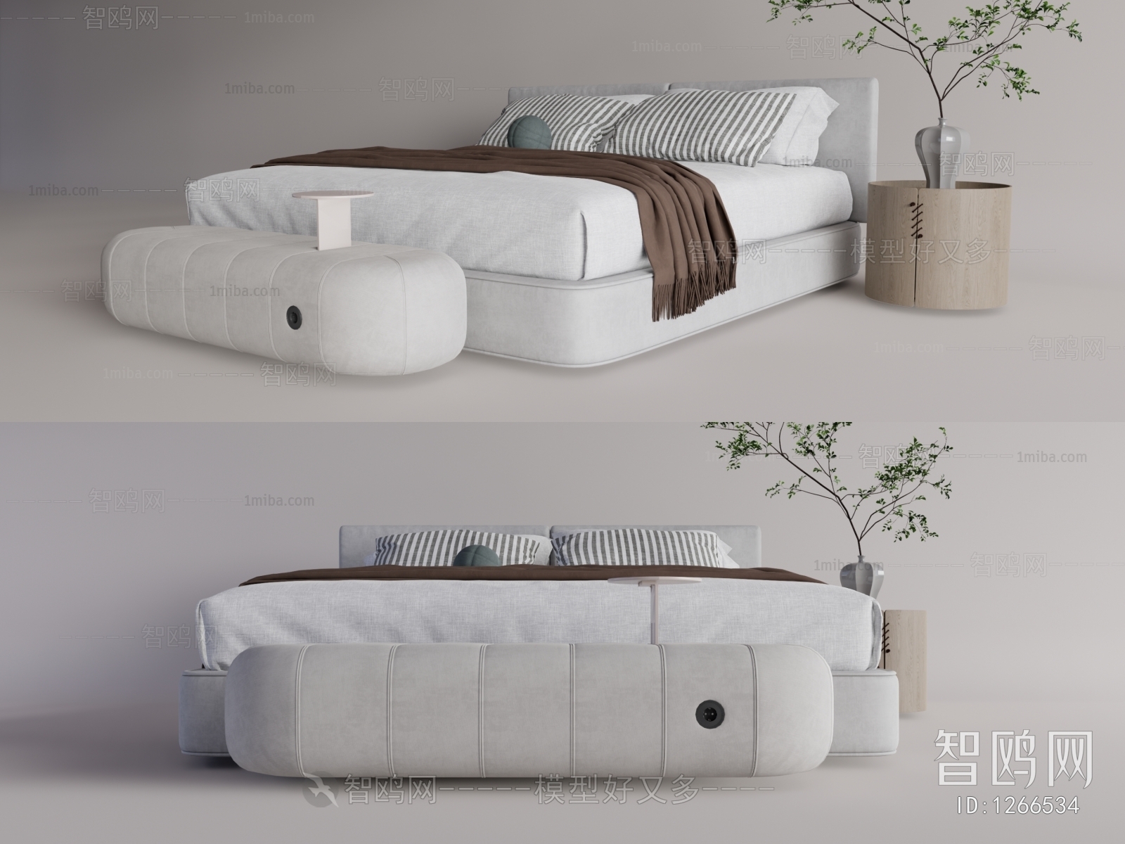 Modern Double Bed