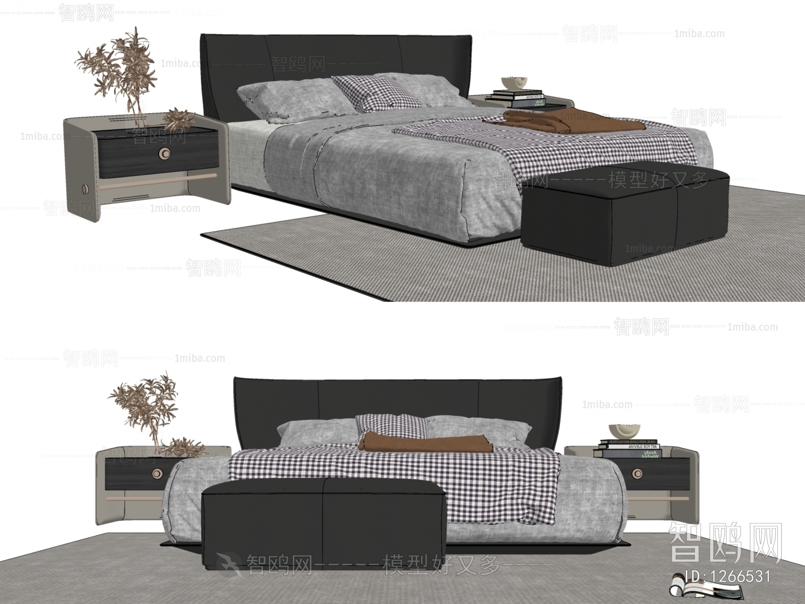 Modern Double Bed