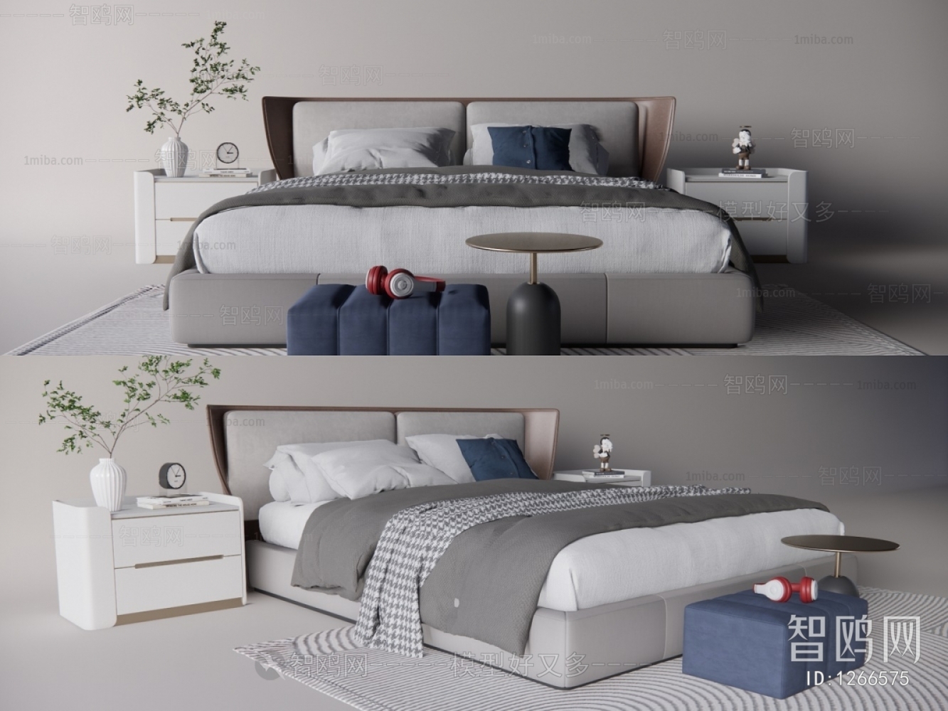 Modern Double Bed