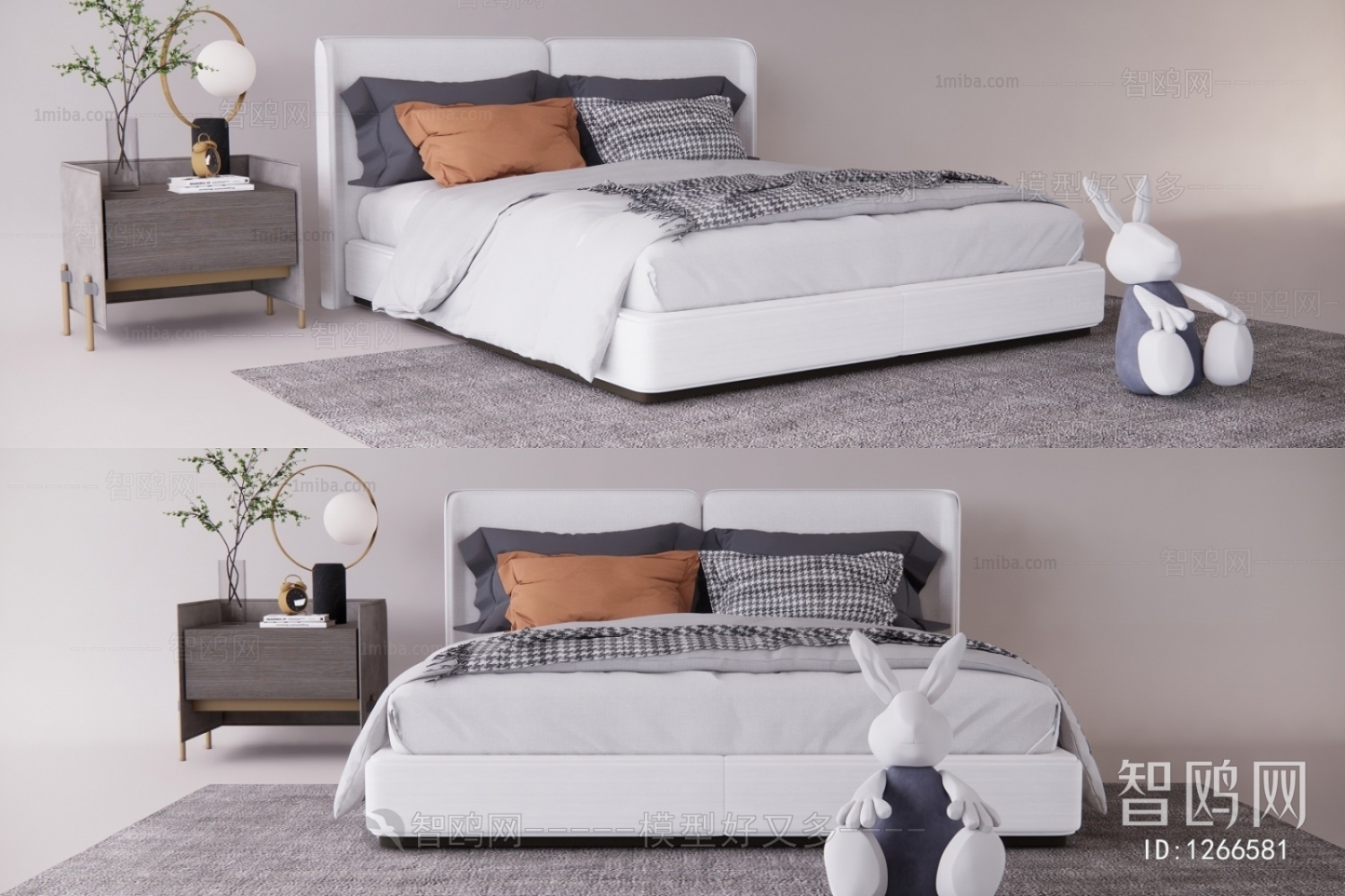 Modern Double Bed