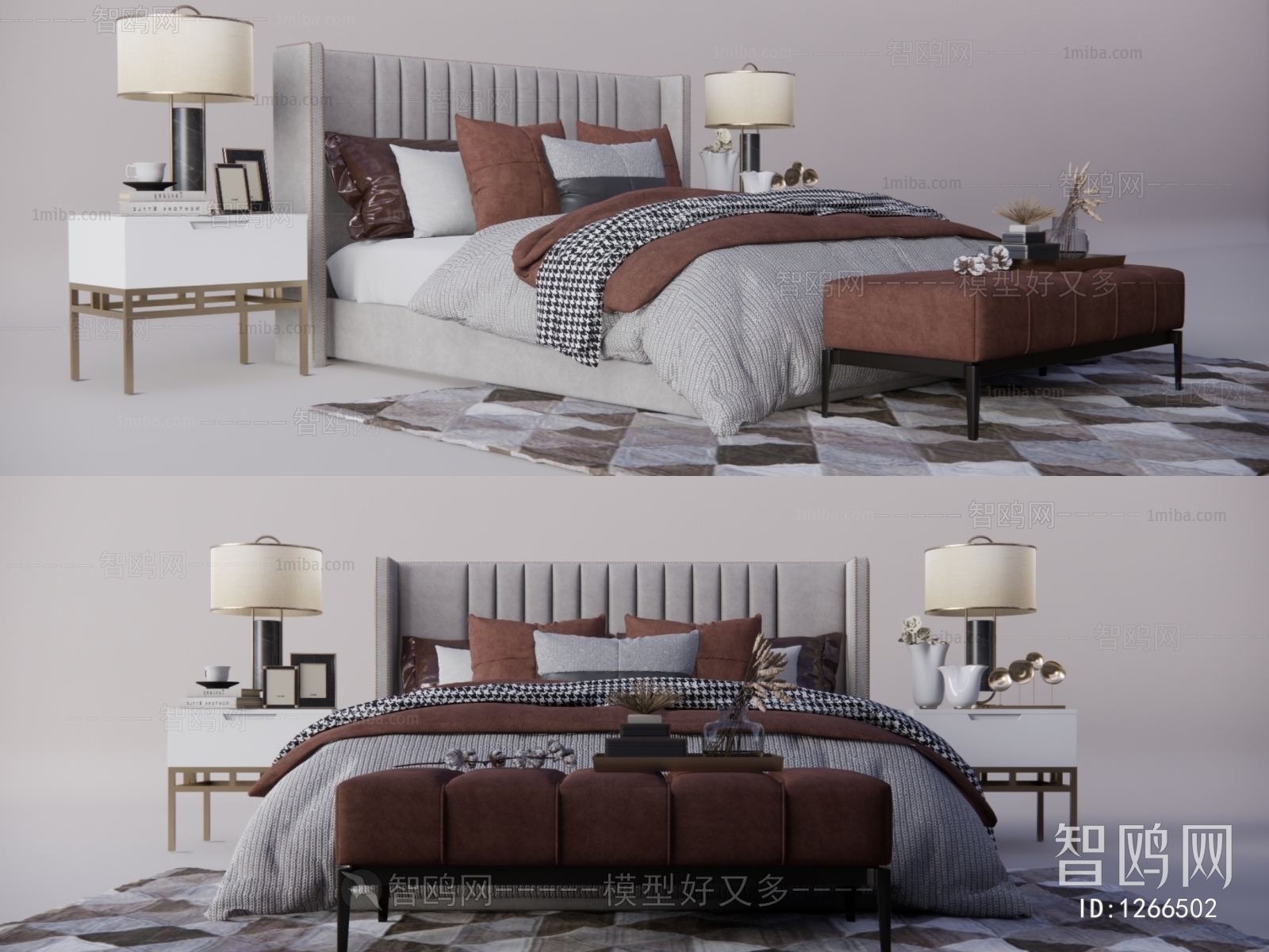 Modern Double Bed