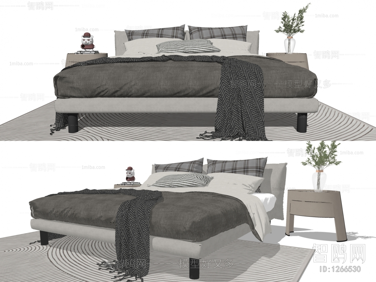 Modern Double Bed