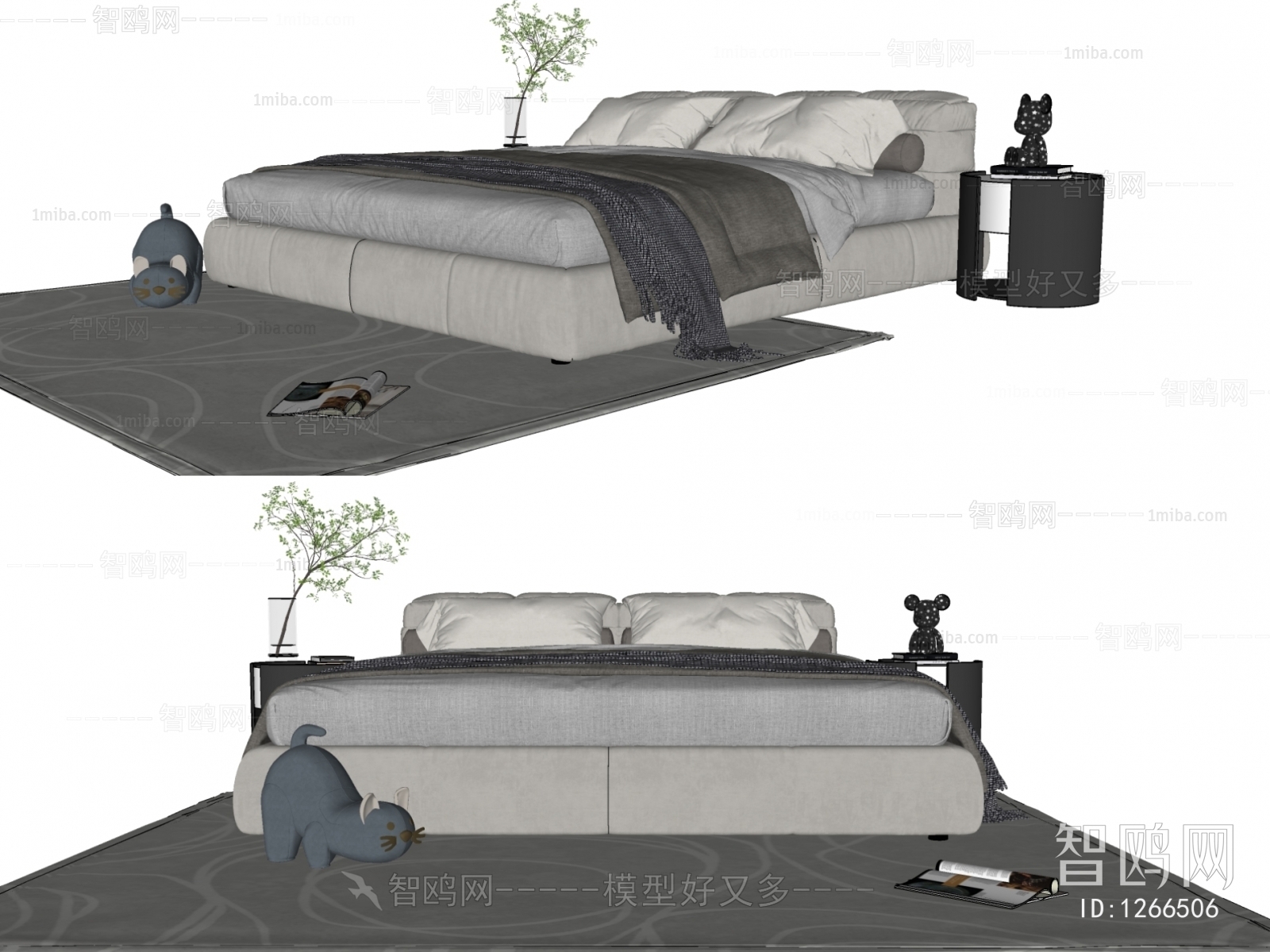 Modern Double Bed