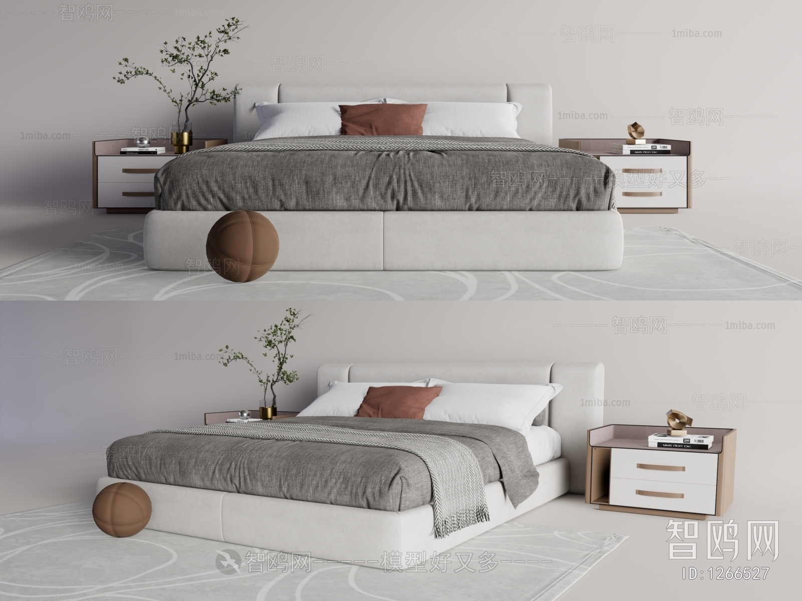 Modern Double Bed