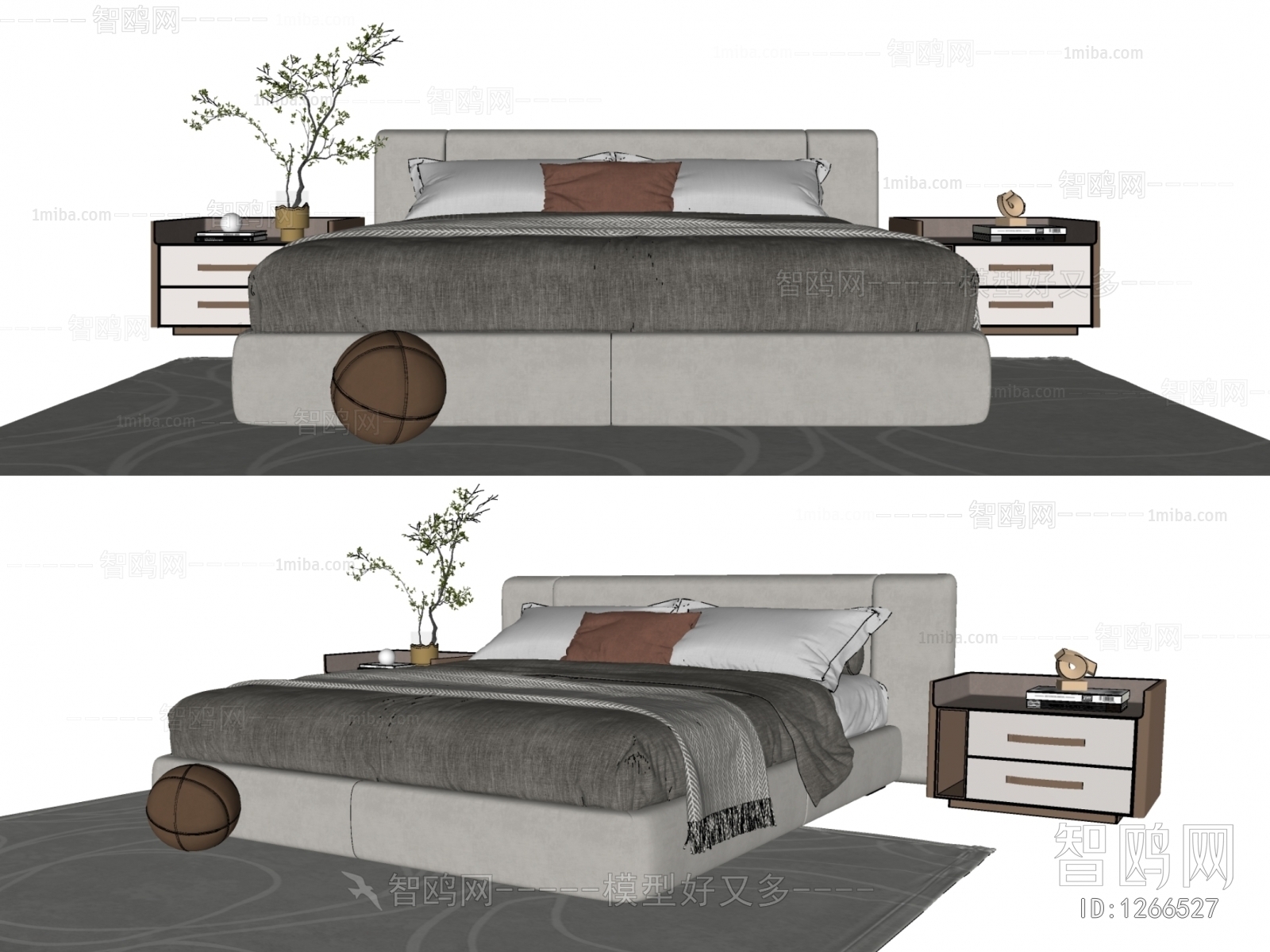 Modern Double Bed