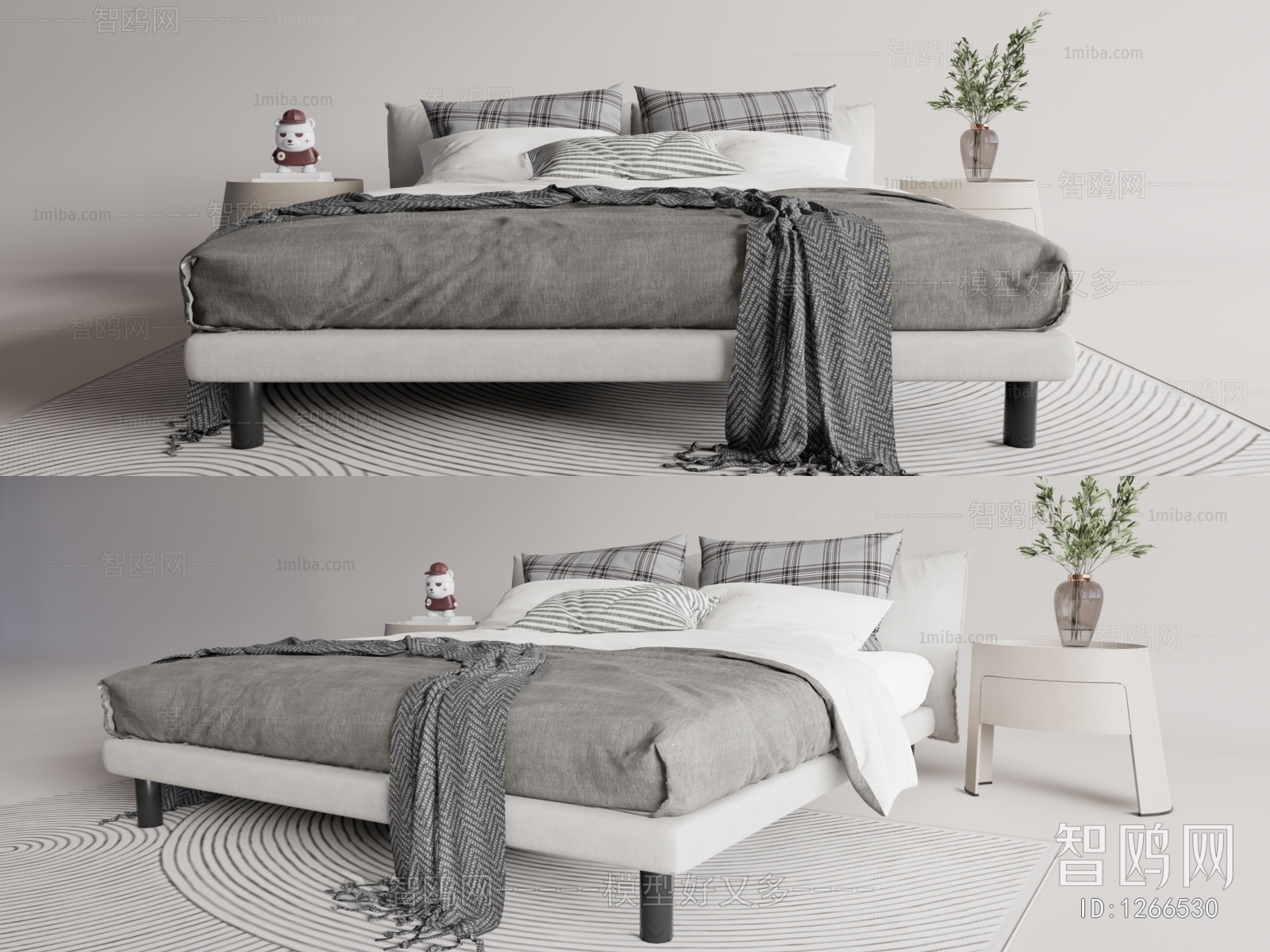 Modern Double Bed