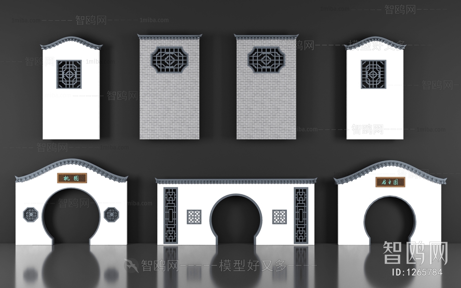 New Chinese Style Facade Element