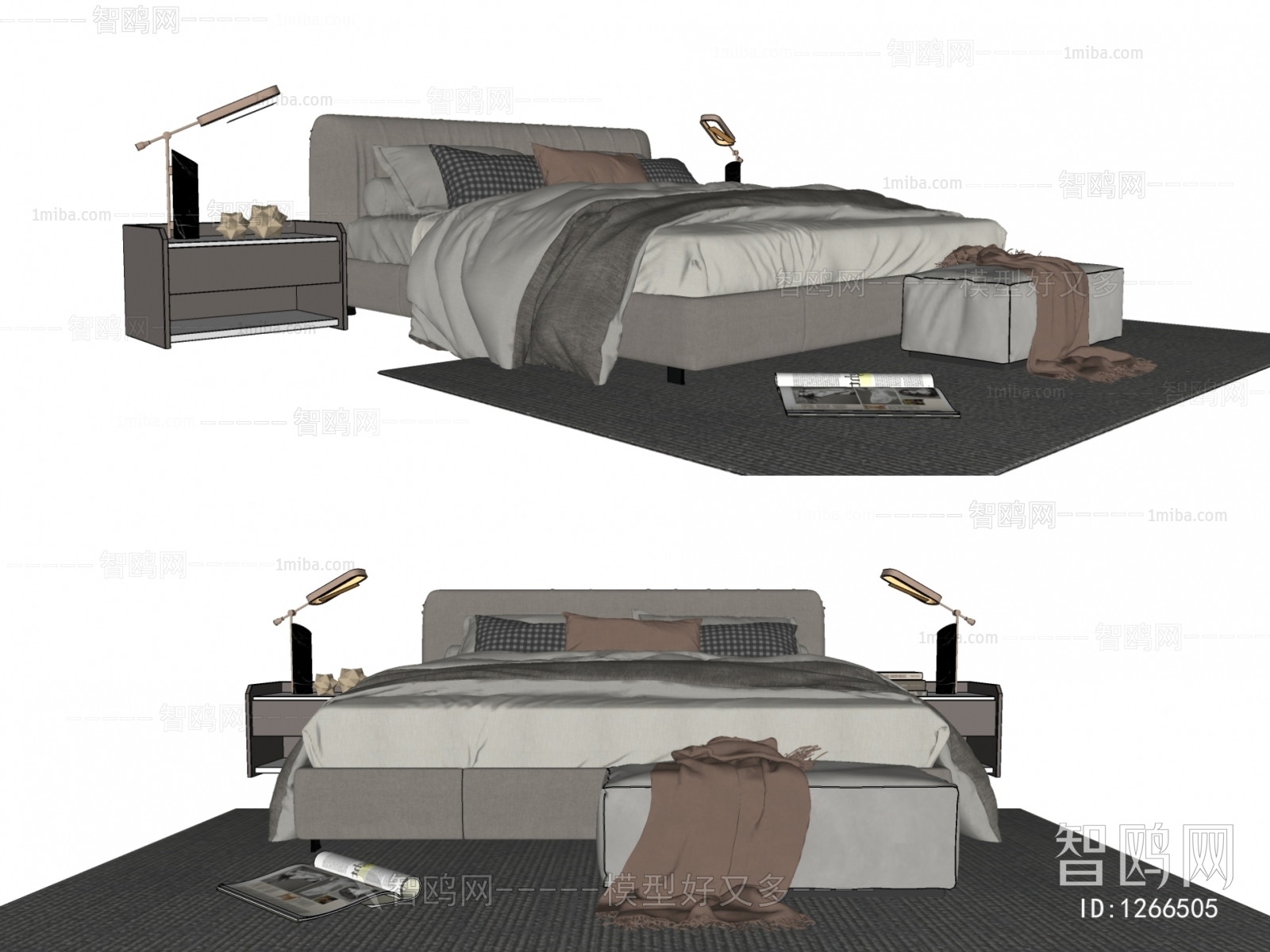 Modern Double Bed