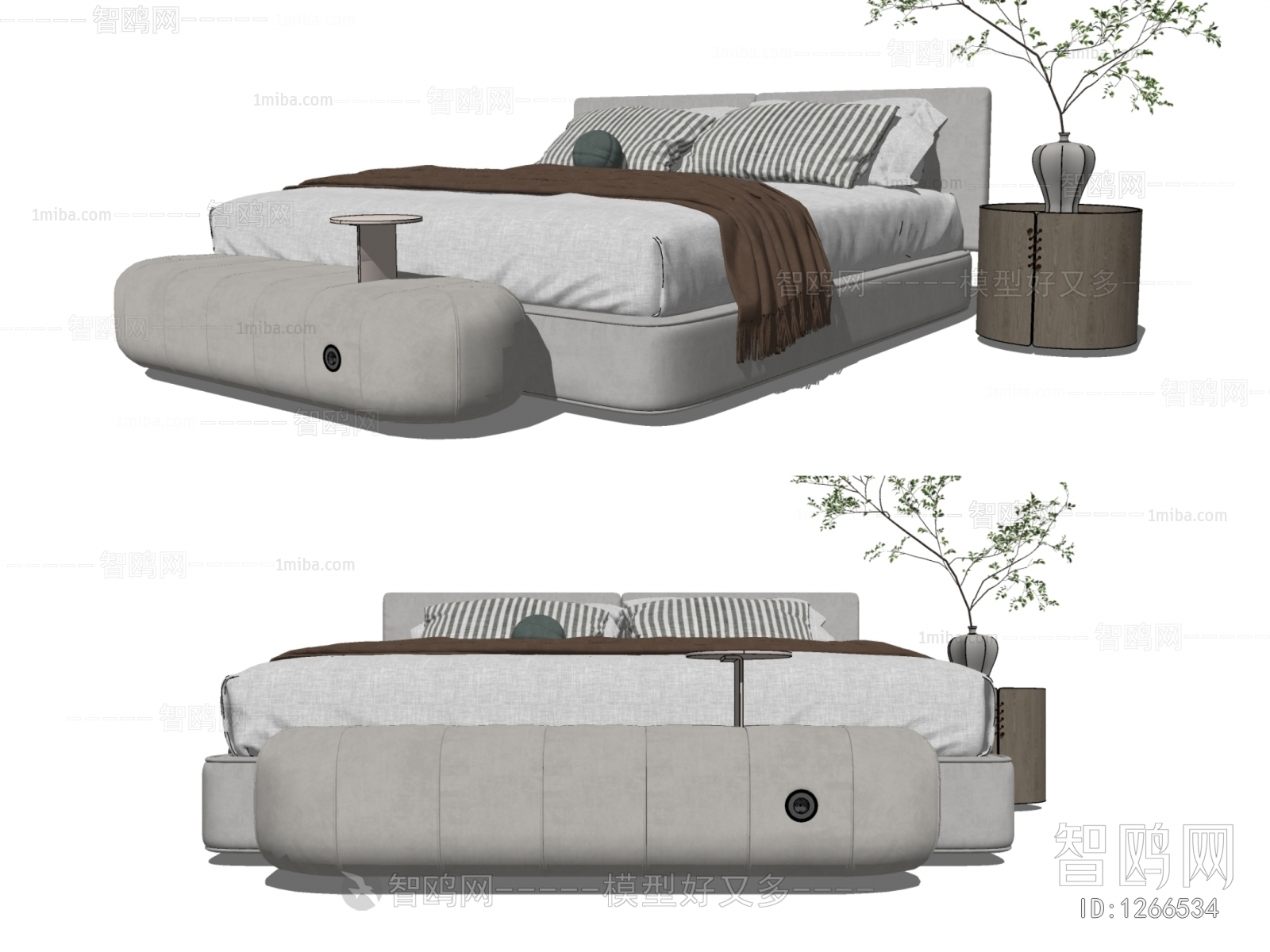 Modern Double Bed