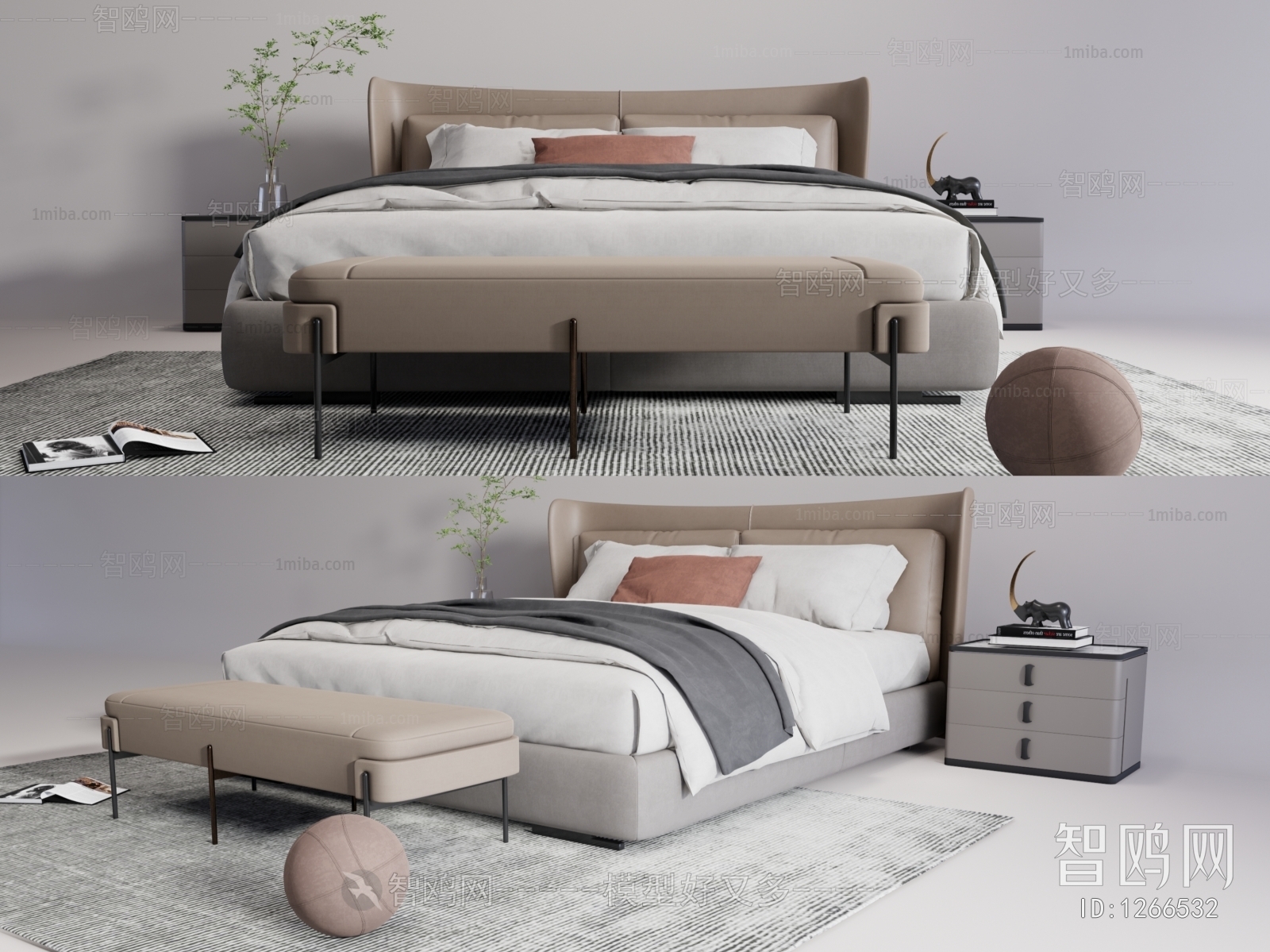 Modern Double Bed