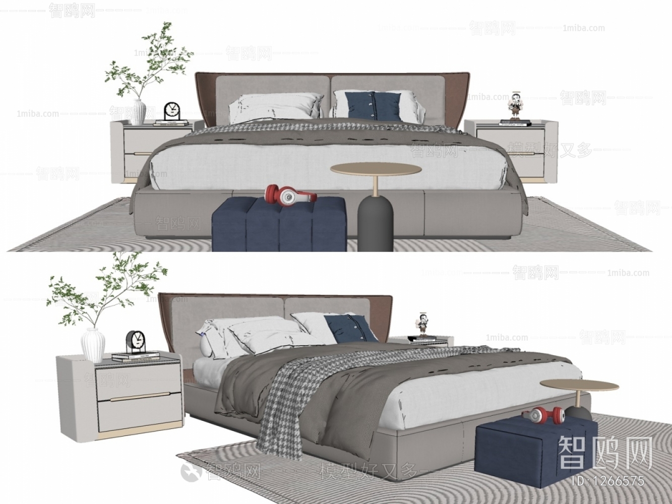 Modern Double Bed