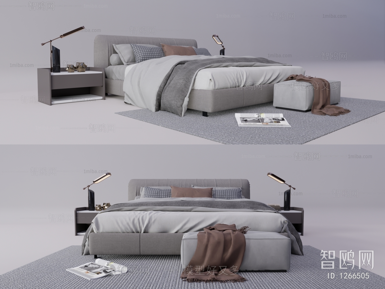 Modern Double Bed