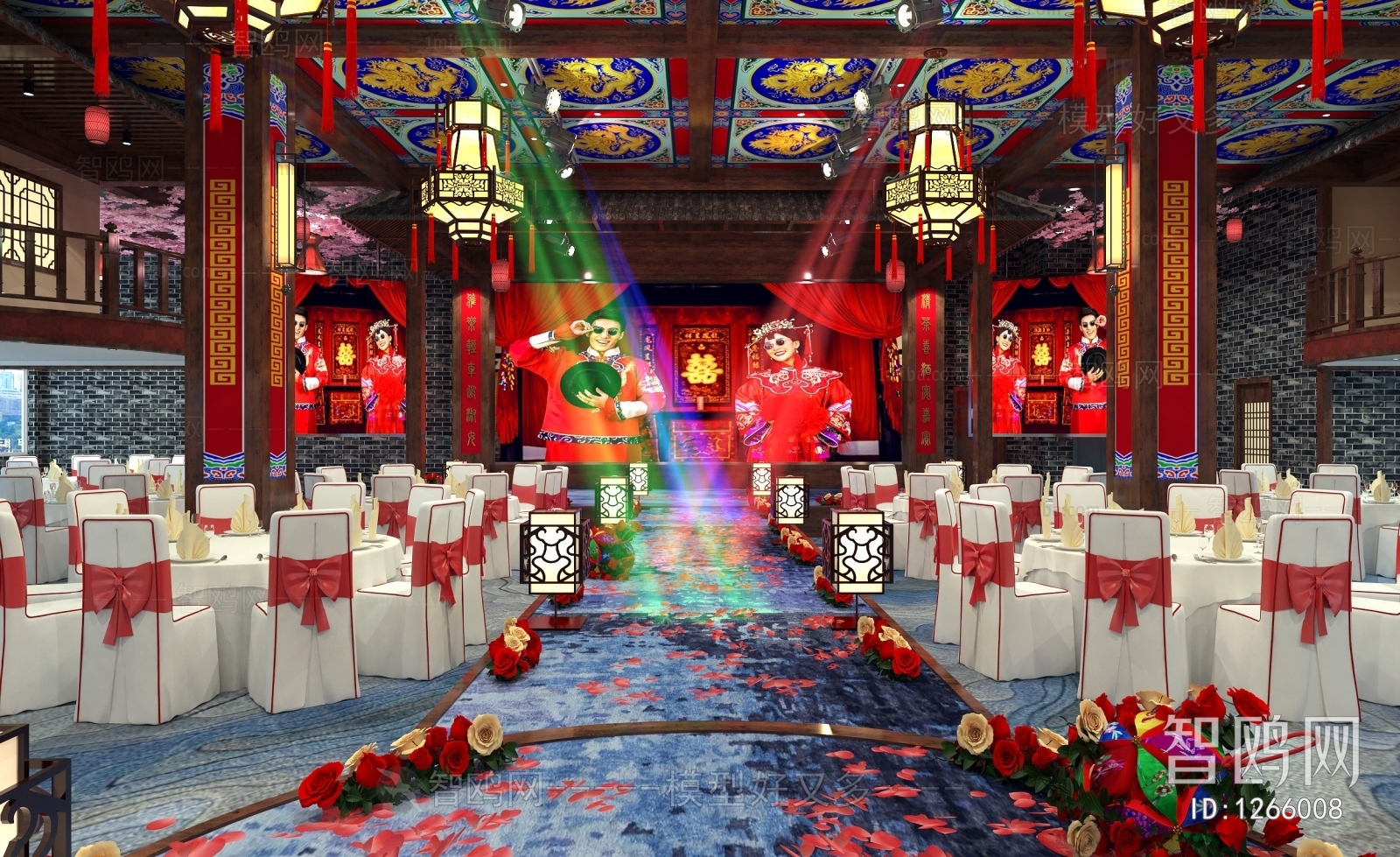 中式婚庆宴会厅