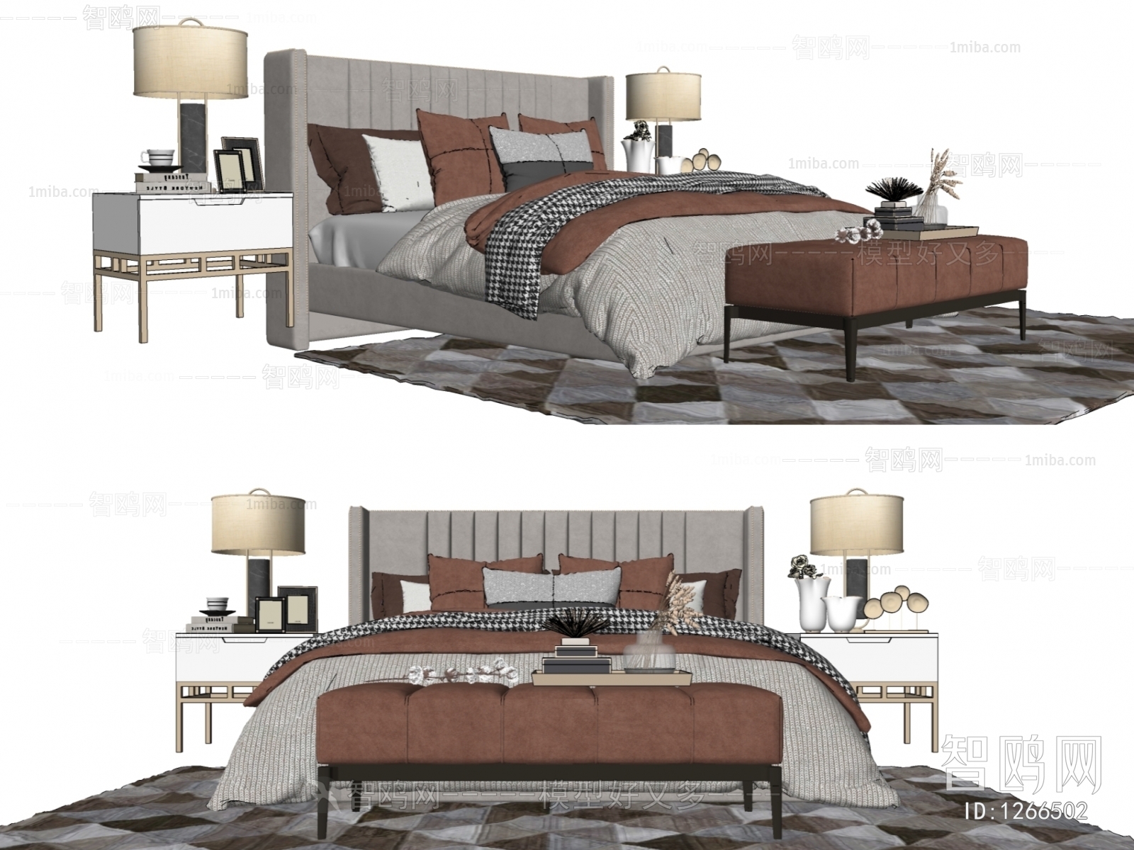 Modern Double Bed