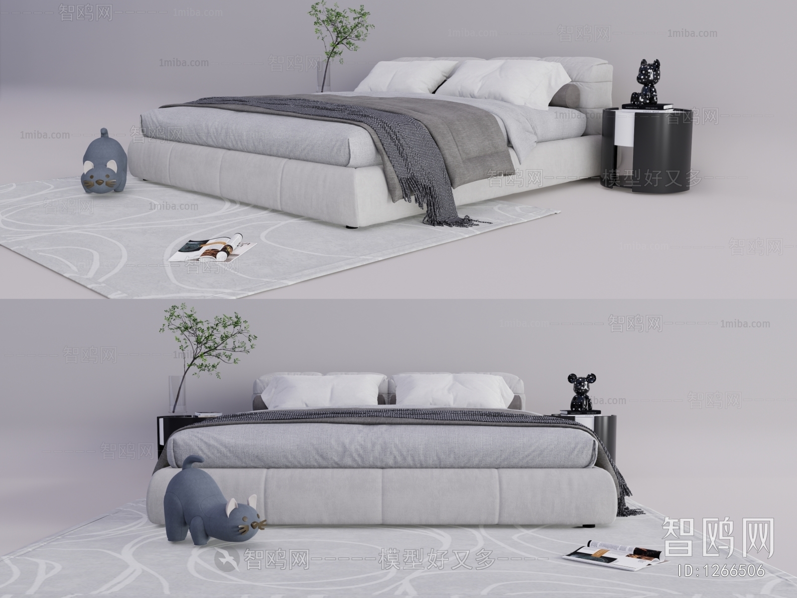 Modern Double Bed