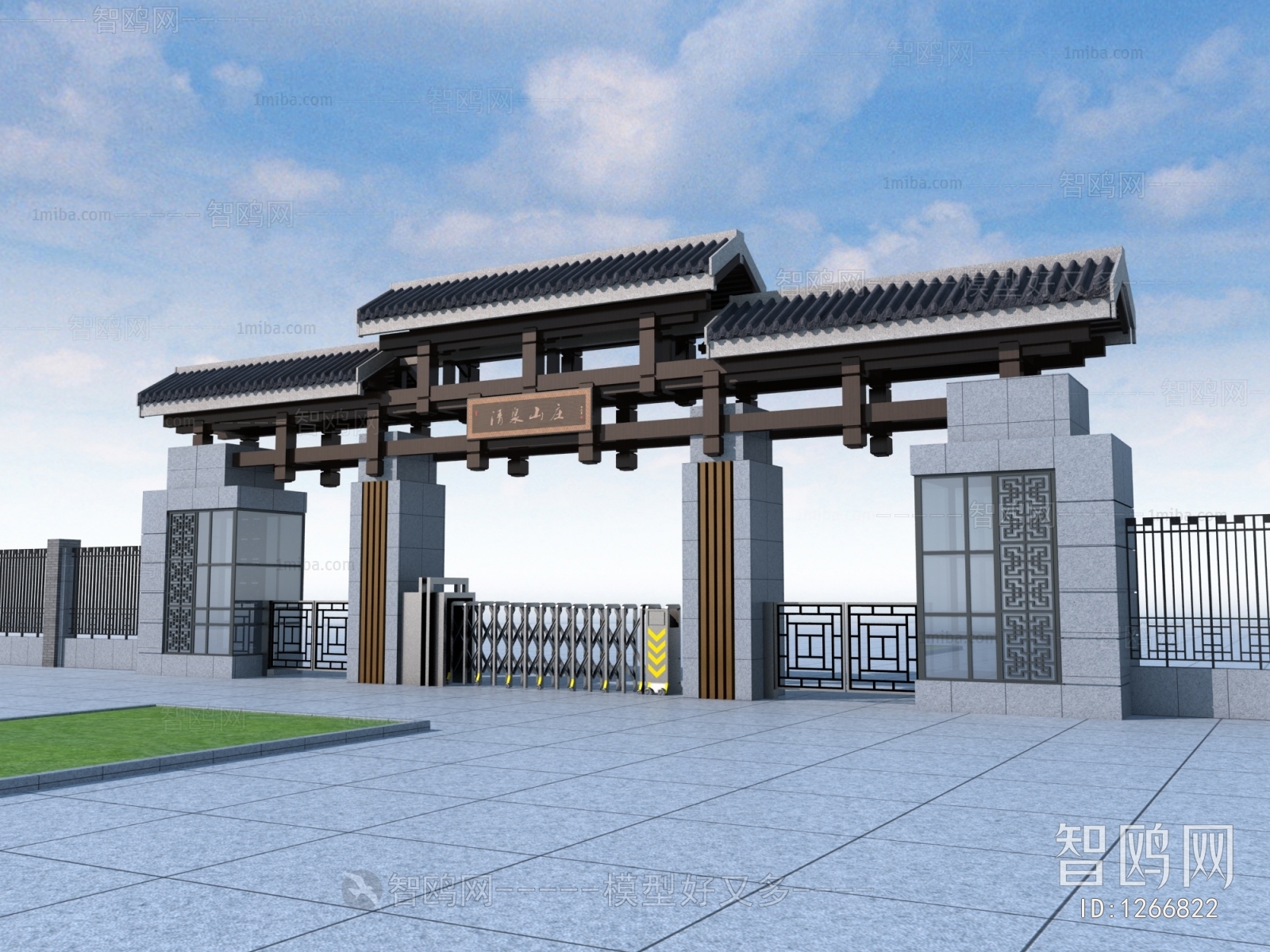 Chinese Style Facade Element